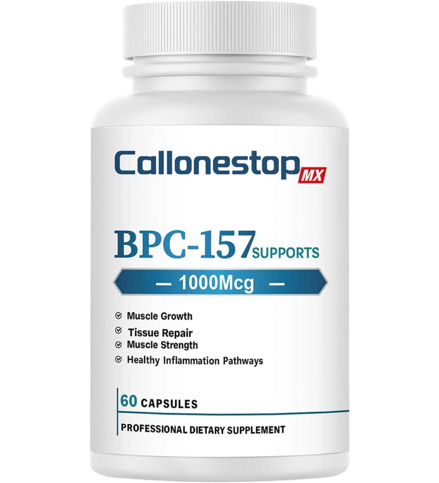 callonestop bpc 157 Callonestop MX New Bp-c 157 1000mcg - 60 Capsules | Buy Now with Express  International Delivery