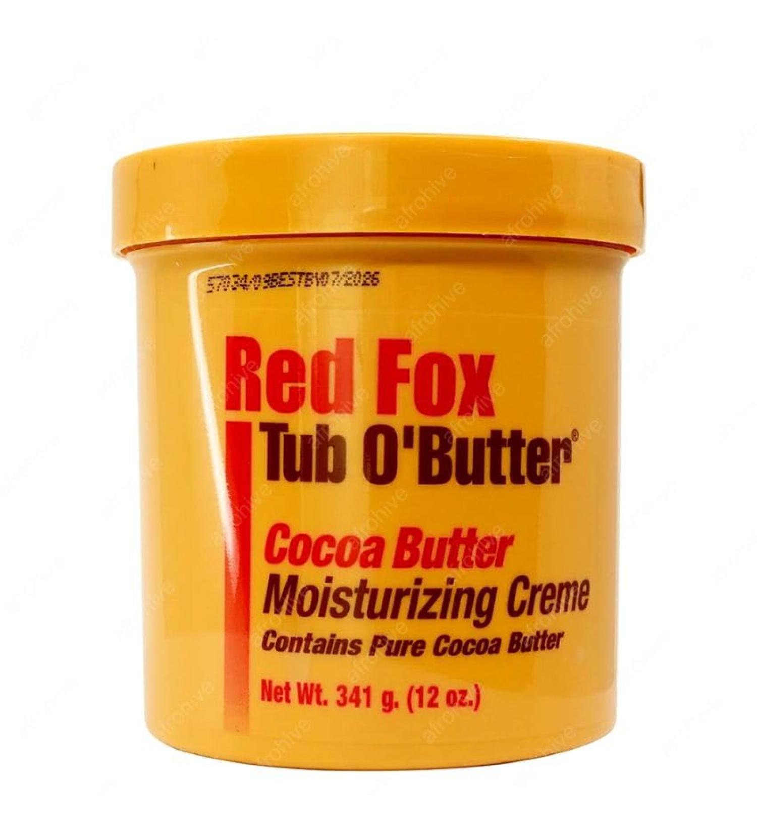 Red Fox Tub O'Butter