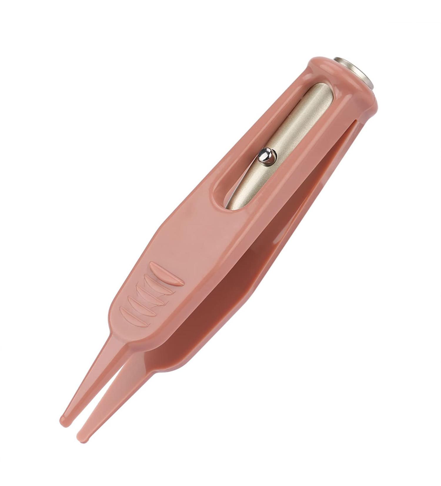 Baby Nose Tweezers - LED Lighted Baby Cleaning Tweezer for Ear, Nose, Navel - Gentle Plastic Remover for Baby Care - Buy Online on GoSupps.com