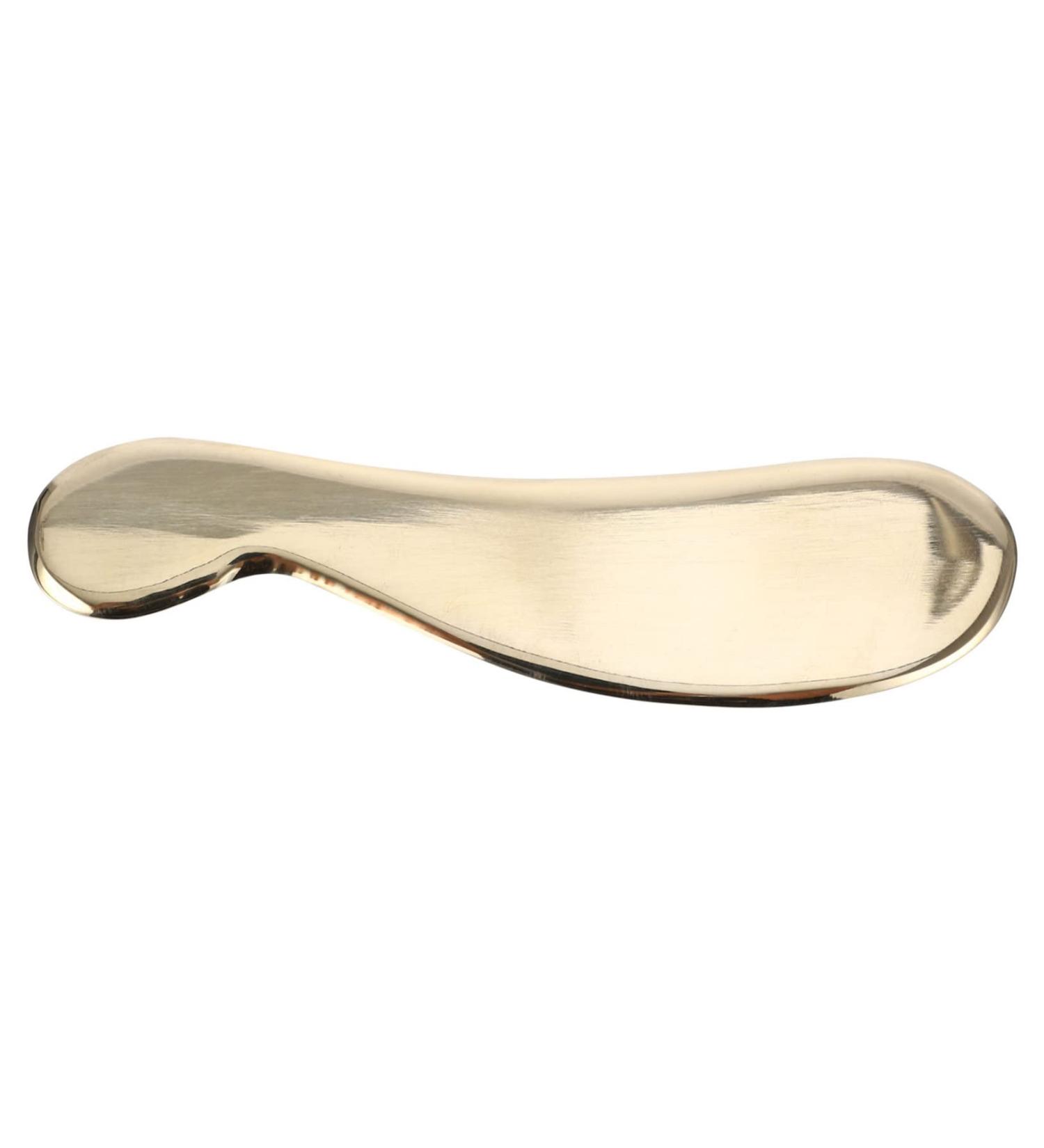 Minkissy Stainless Steel Gua Sha Scraping Board Multi-Function Facial & Body Massage Tool | Beauty Massager 12.3x3.1cm - Buy Online on GoSupps.com