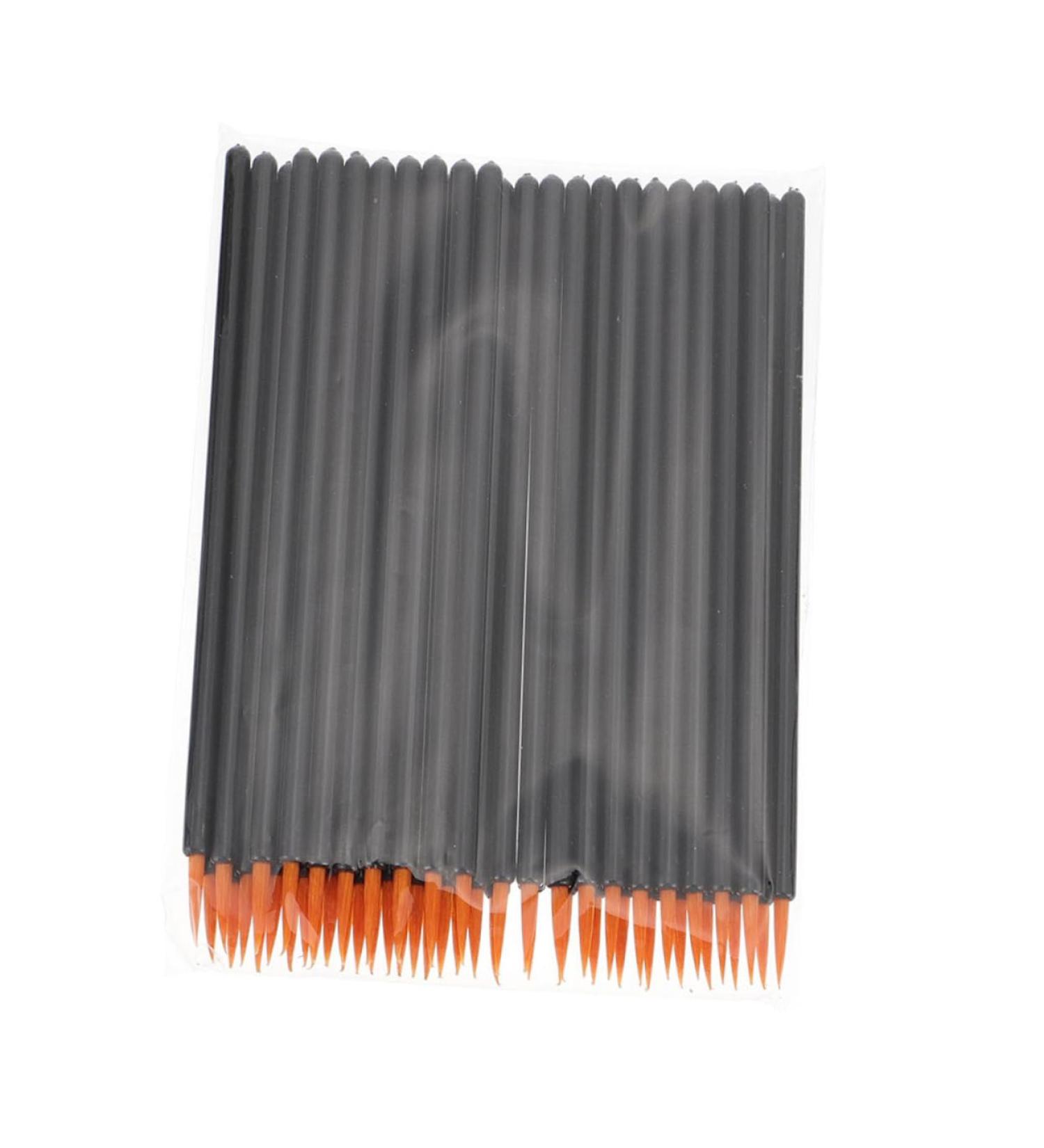 WOFASHPURET 100pcs Disposable Eyeliner Brush Tools Makeup Eyeliner Eye Face Brush The Face Woman - Buy Online on GoSupps.com