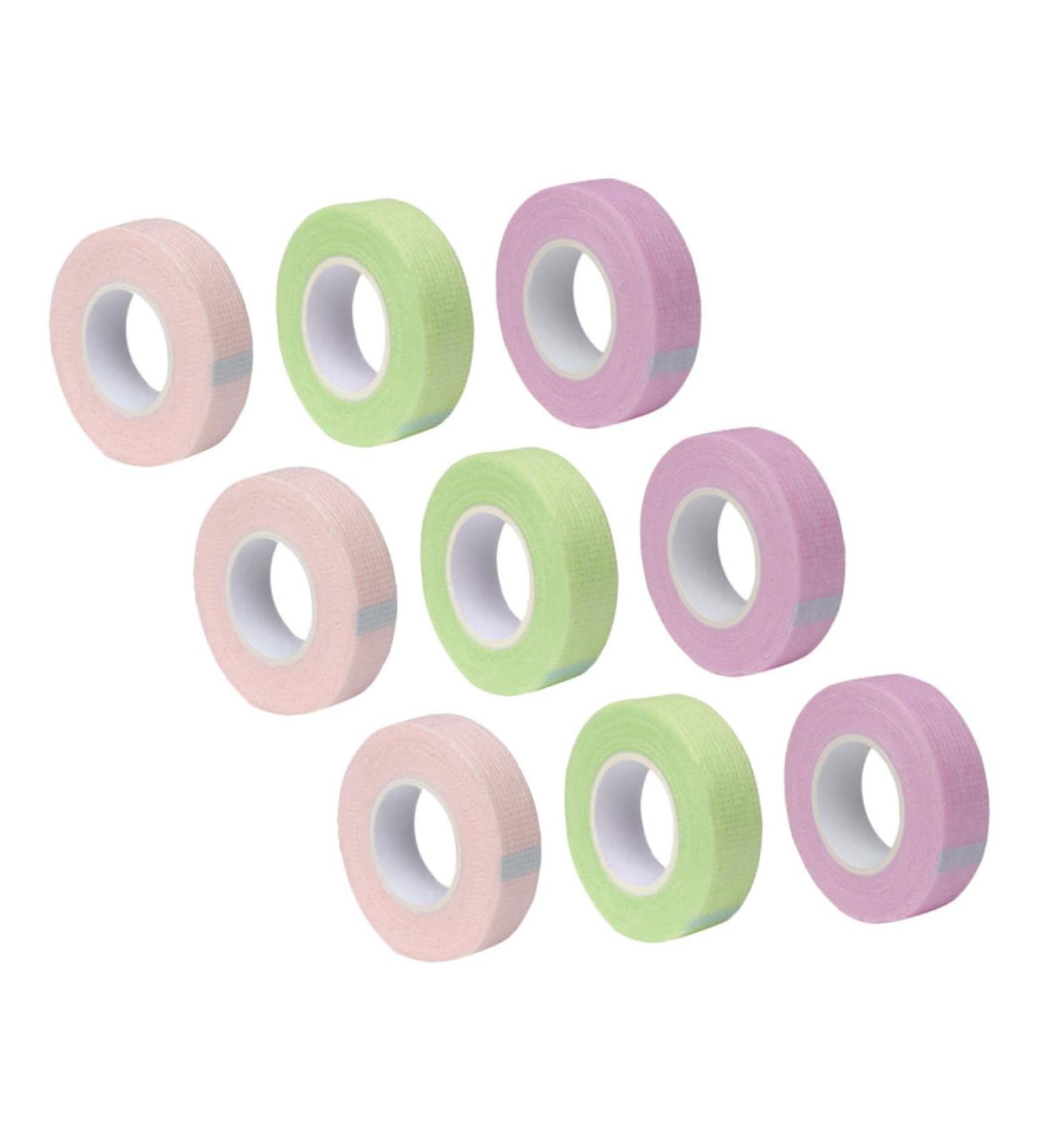 FOMIYES 18 Rolls Lash Tape Lash Extension Supplies Eyelash Adhesive Tape Under Adhesive Fabric Tape Fabric Eyelash Tape Lash Supplies Mascara Non-woven Fabric Medical - Buy Online on GoSupps.com