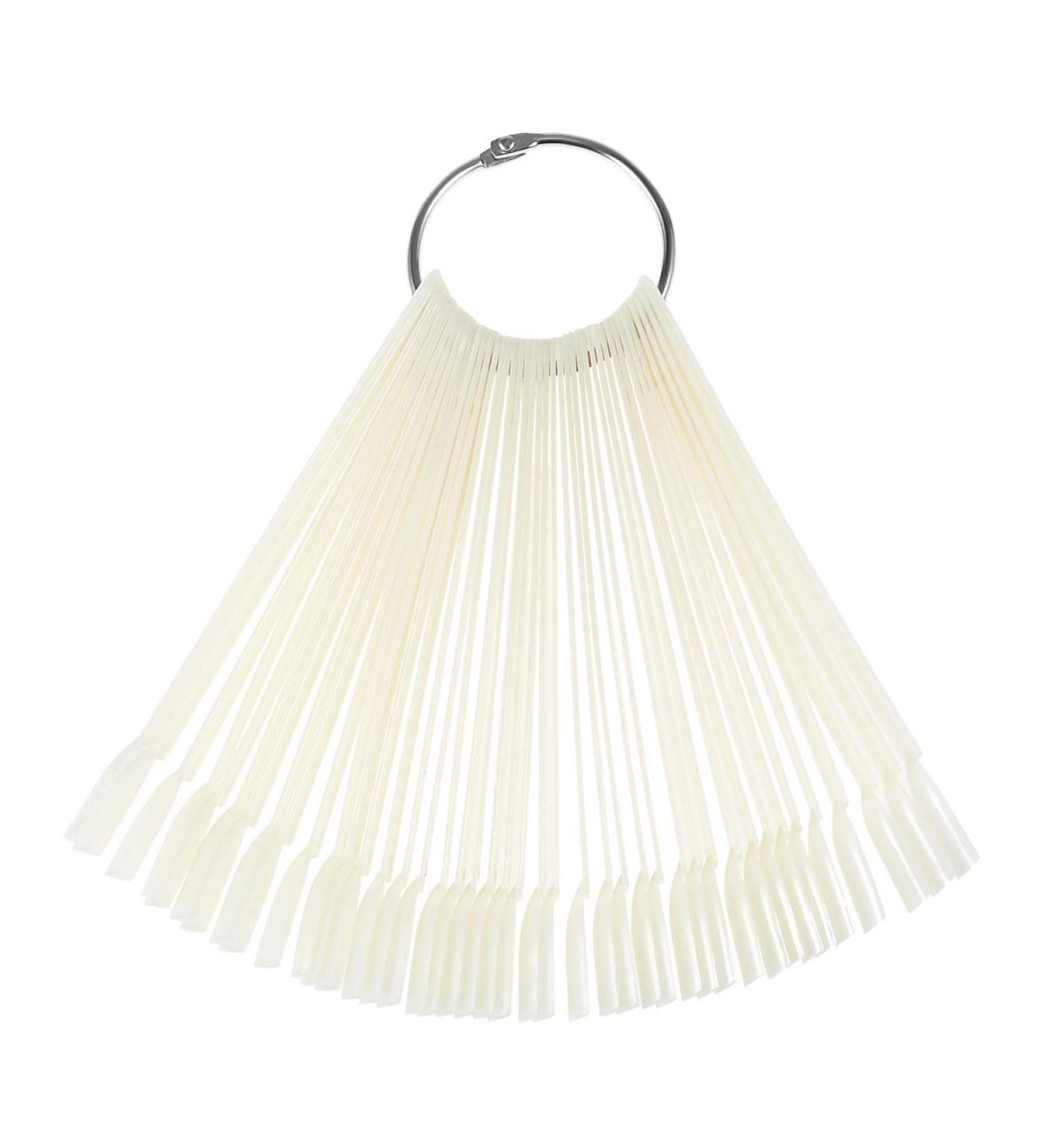 50 PCS Nail Art Tips Fan Display - Perfect for Showcasing & Organizing Nail Designs | International Shipping Available - Buy Online on GoSupps.com