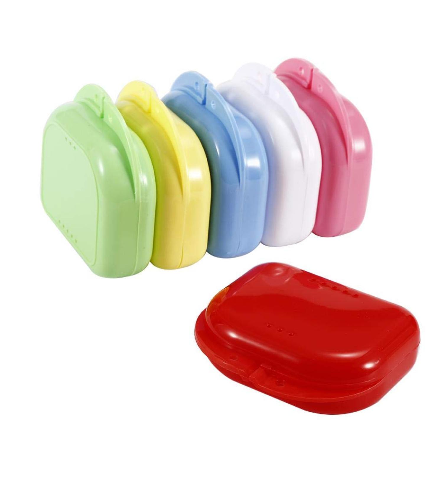 Ruluti Denture Bath & Storage Box | Cleaning Teeth Partial Denture & Orthodontic Guard Container - International Shipping - Buy Online on GoSupps.com