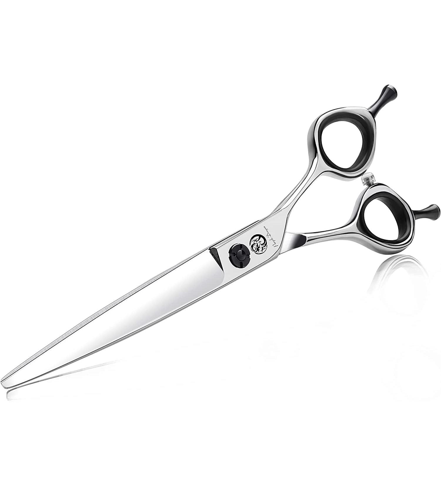 Buy Purple Dragon Dog Shears - 7 Professional Straight Fur Scissors for Dogs & Cats | Japanstahl-440c | Ideal for Groomers & Beginners - Buy Online on GoSupps.com
