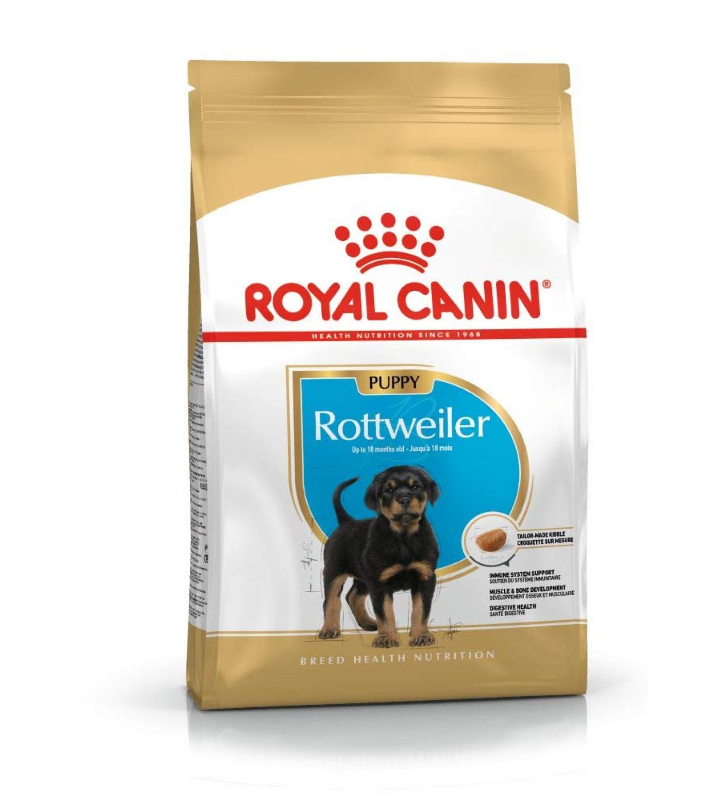 ROYAL CANIN Rottweiler Puppy - 3 kg - Buy Online on GoSupps.com