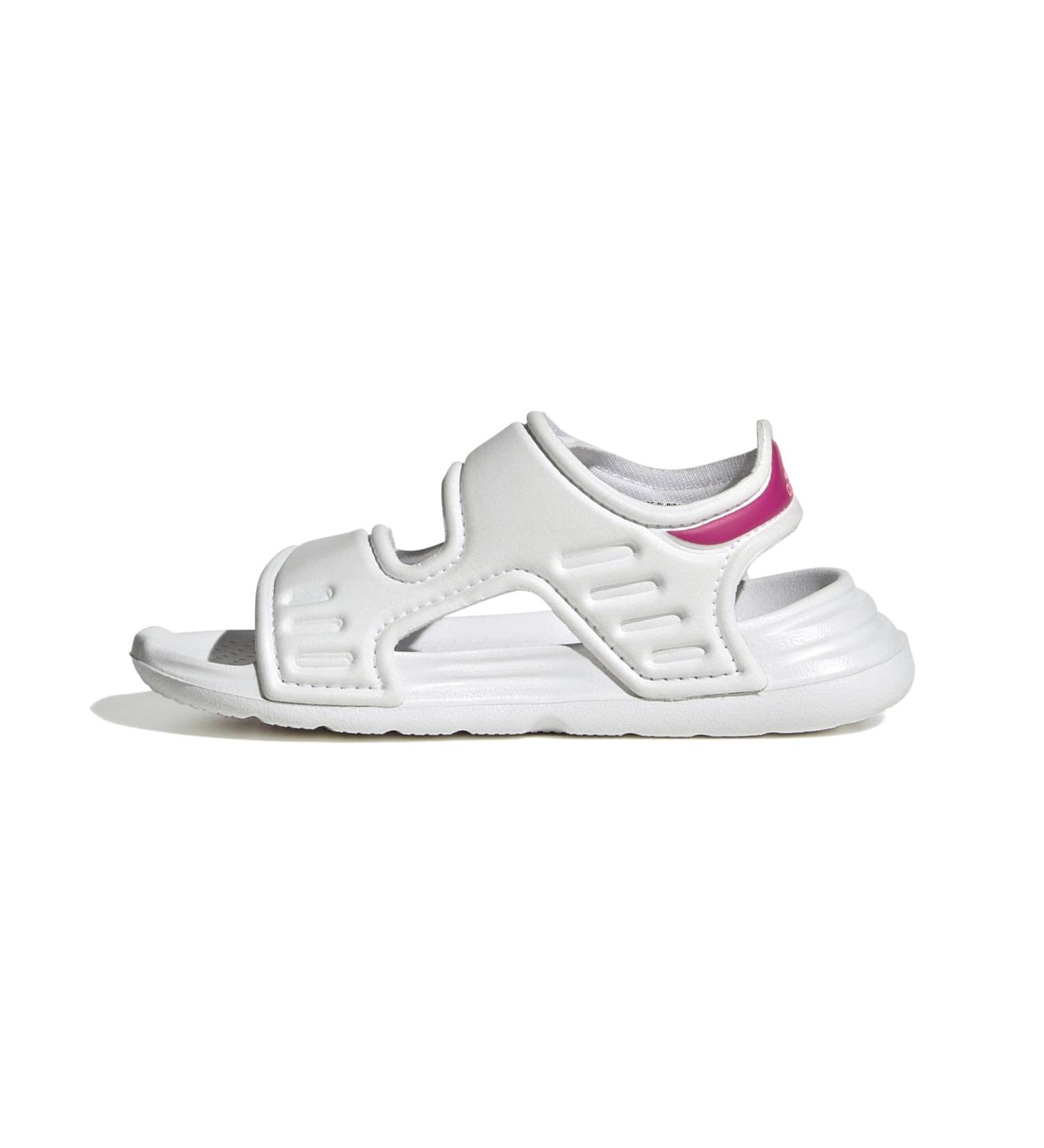 adidas Unisex Kids Altaswim Beach & Pool Shoes - 12 UK Child - White/Pink - Buy Online on GoSupps.com