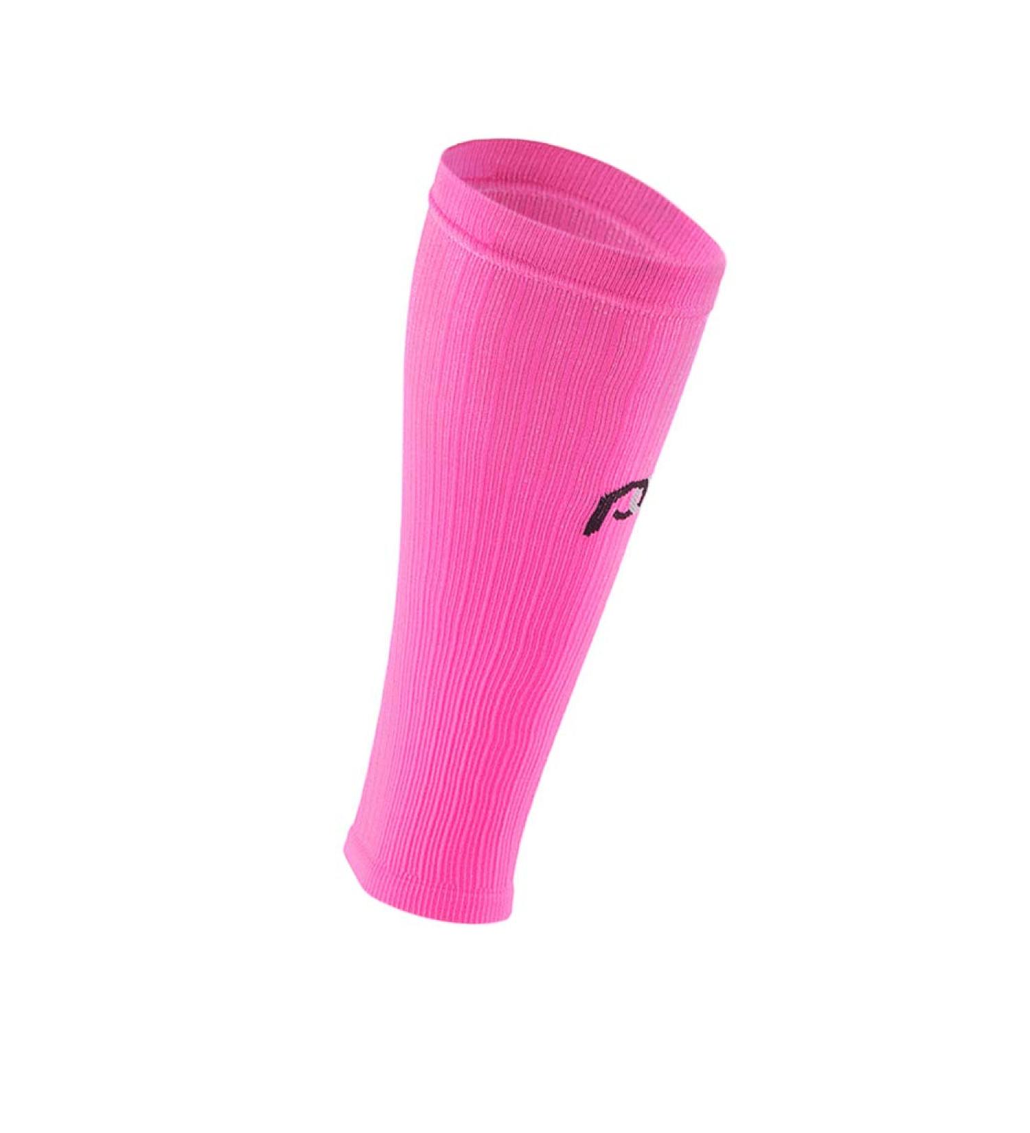 PRO Compression Calf Sleeve for Pain Relief | Running, Cycling, Nurses | Small/Medium Neon Pink - Buy Online on GoSupps.com