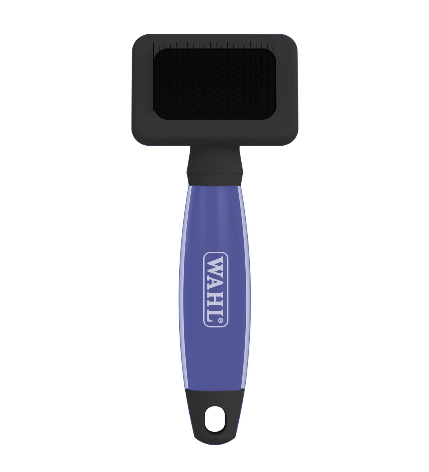 Wahl Canada Small Slicker Brush Collect Matted Hair Easily Dog Brush Comfort Grip Gel Handle Great for Dog Grooming - Model 58447 - Buy Online on GoSupps.com