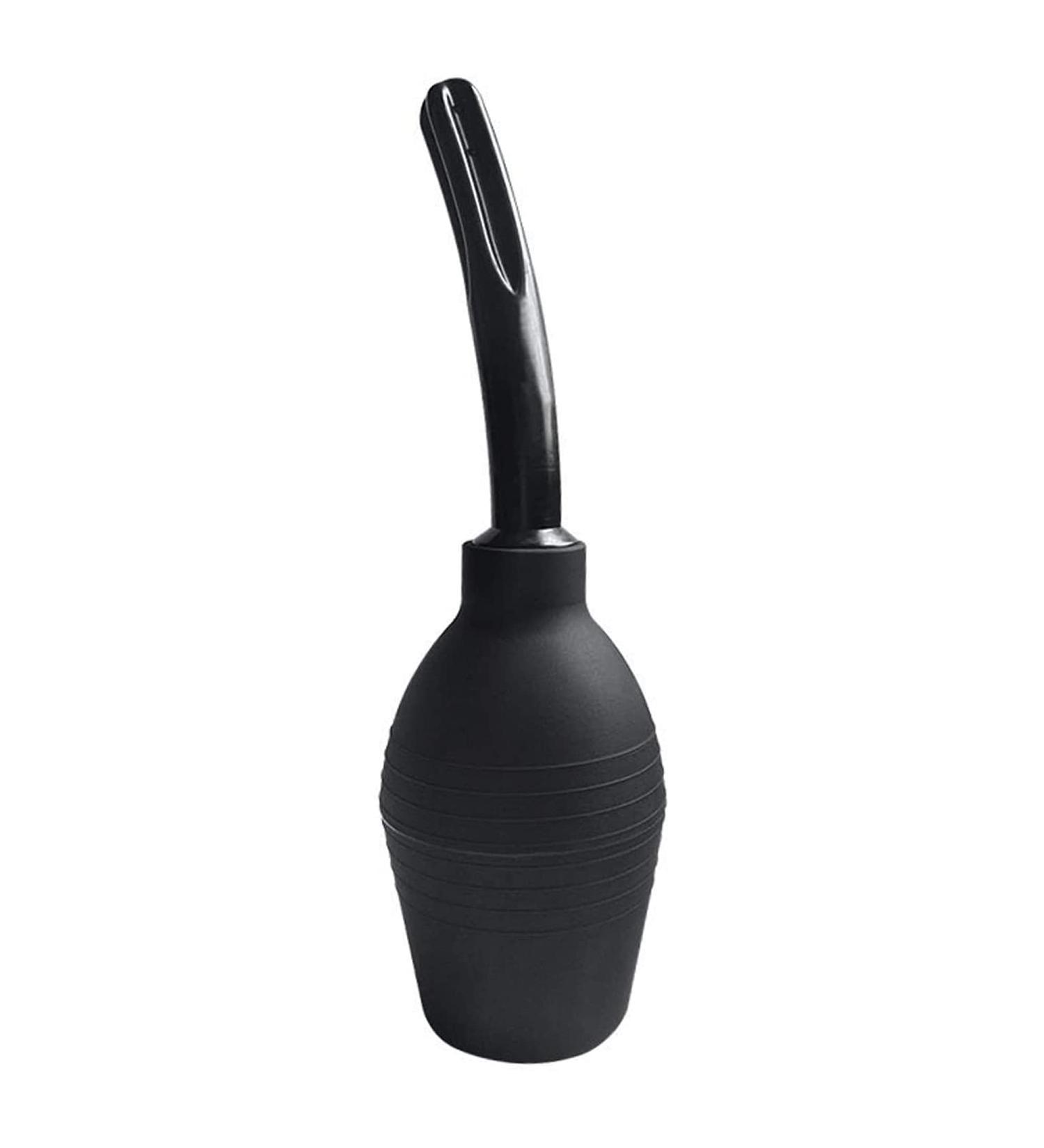 310ml Black Anal Douche Enema Bulb for Men and Women - Abyclean Vaginal Douche Cleaner - Buy Online on GoSupps.com