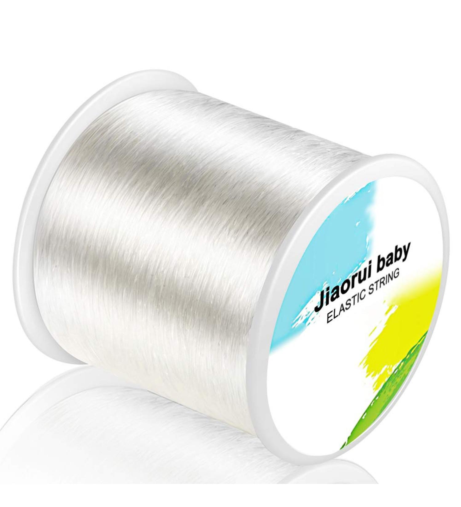 320 FT Transparent Elastic Jewelry Cord for DIY Bracelet Making - Buy Online on GoSupps.com