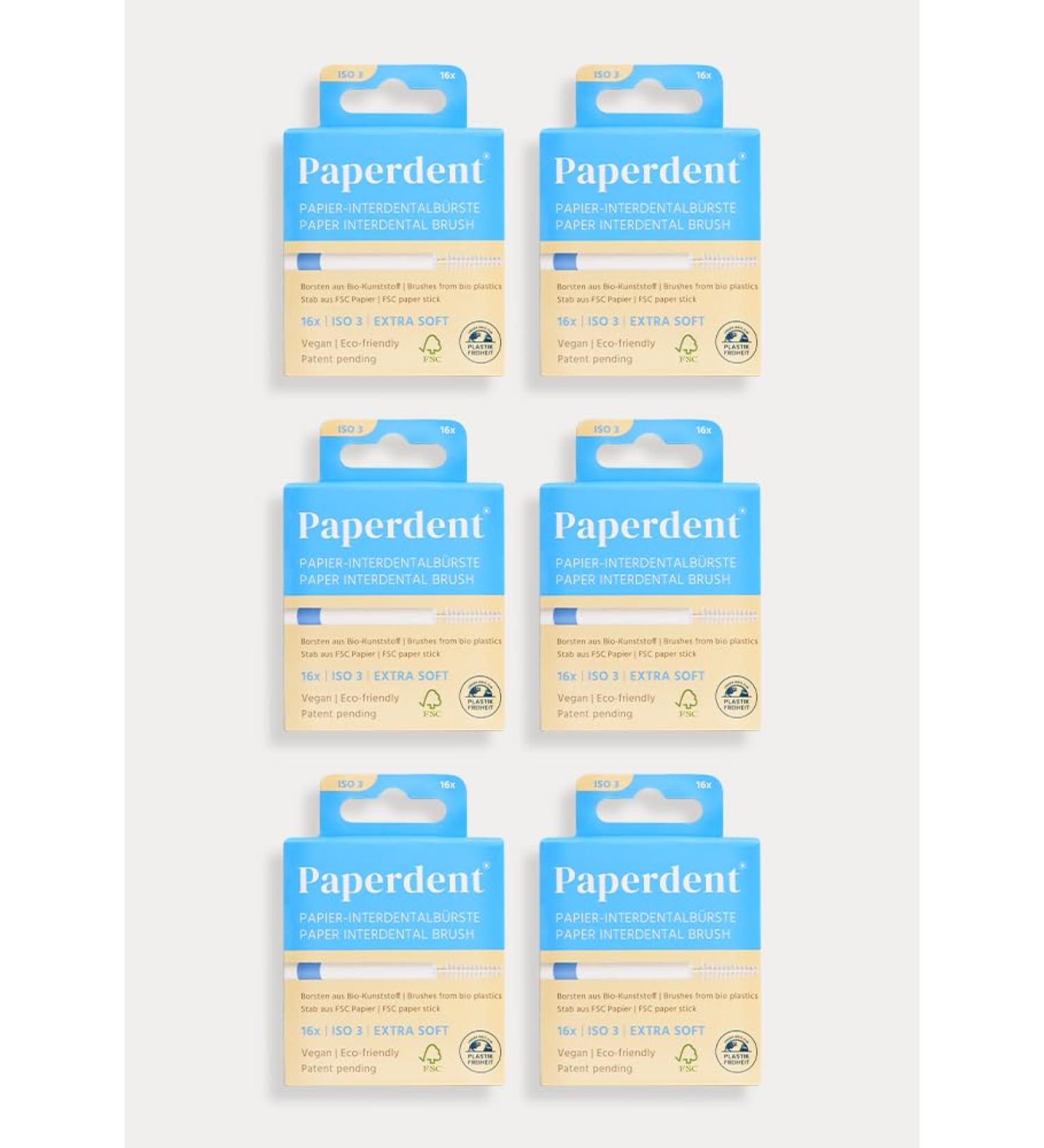 Paperdent Paper Interdental Brush ISO 3 (6)