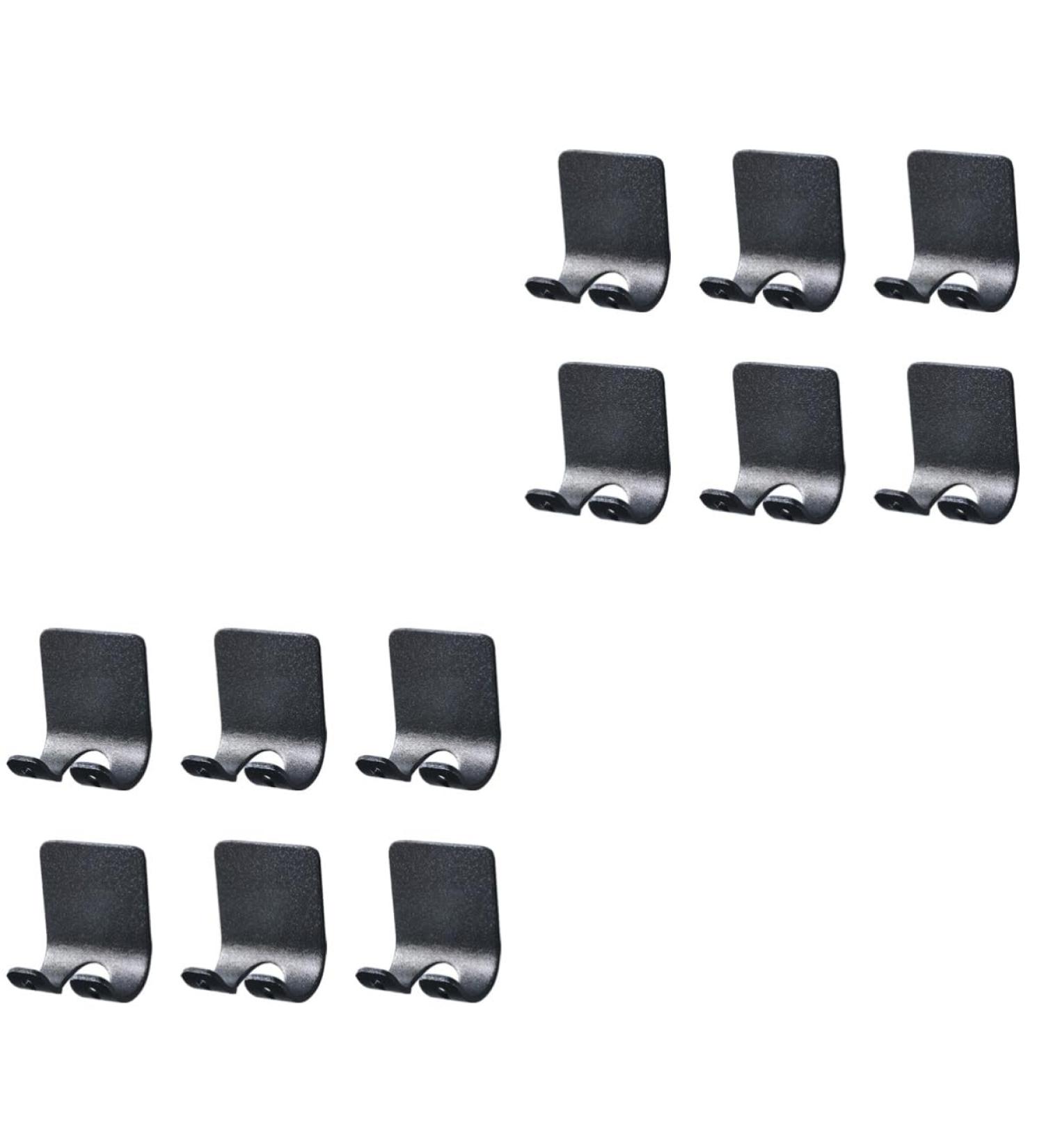 ABOOFAN Clothes Hangers - 12 Pcs Razor Hanger Rack & Decorative Wall Hooks for Kids | Space-Saving Aluminum Toothbrush Holder - Buy Online on GoSupps.com