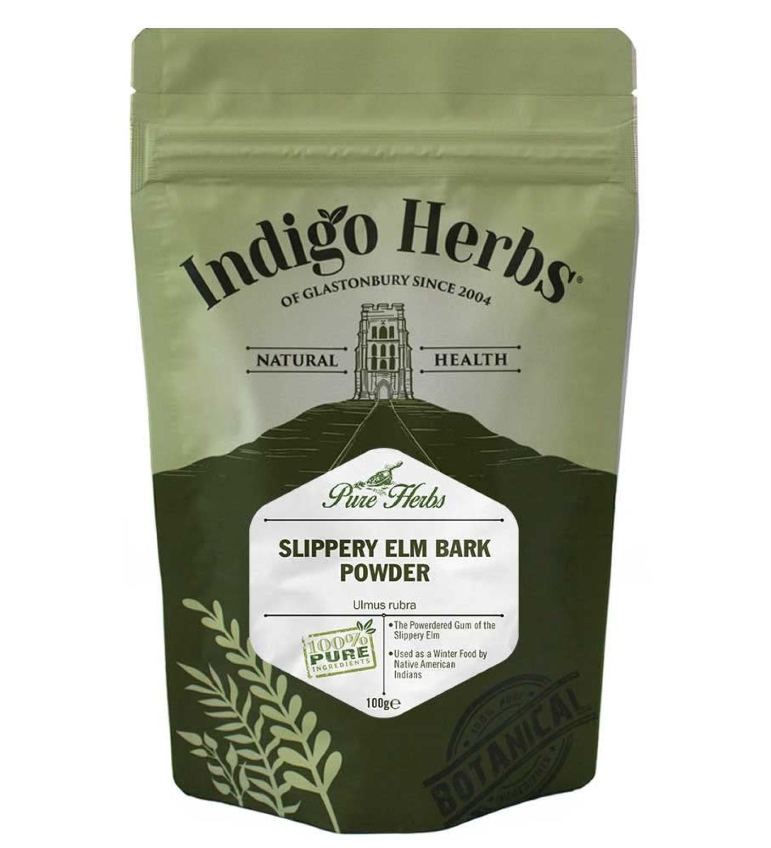 Indigo Herbs Elm bark powder (100 g) - Buy Online on GoSupps.com