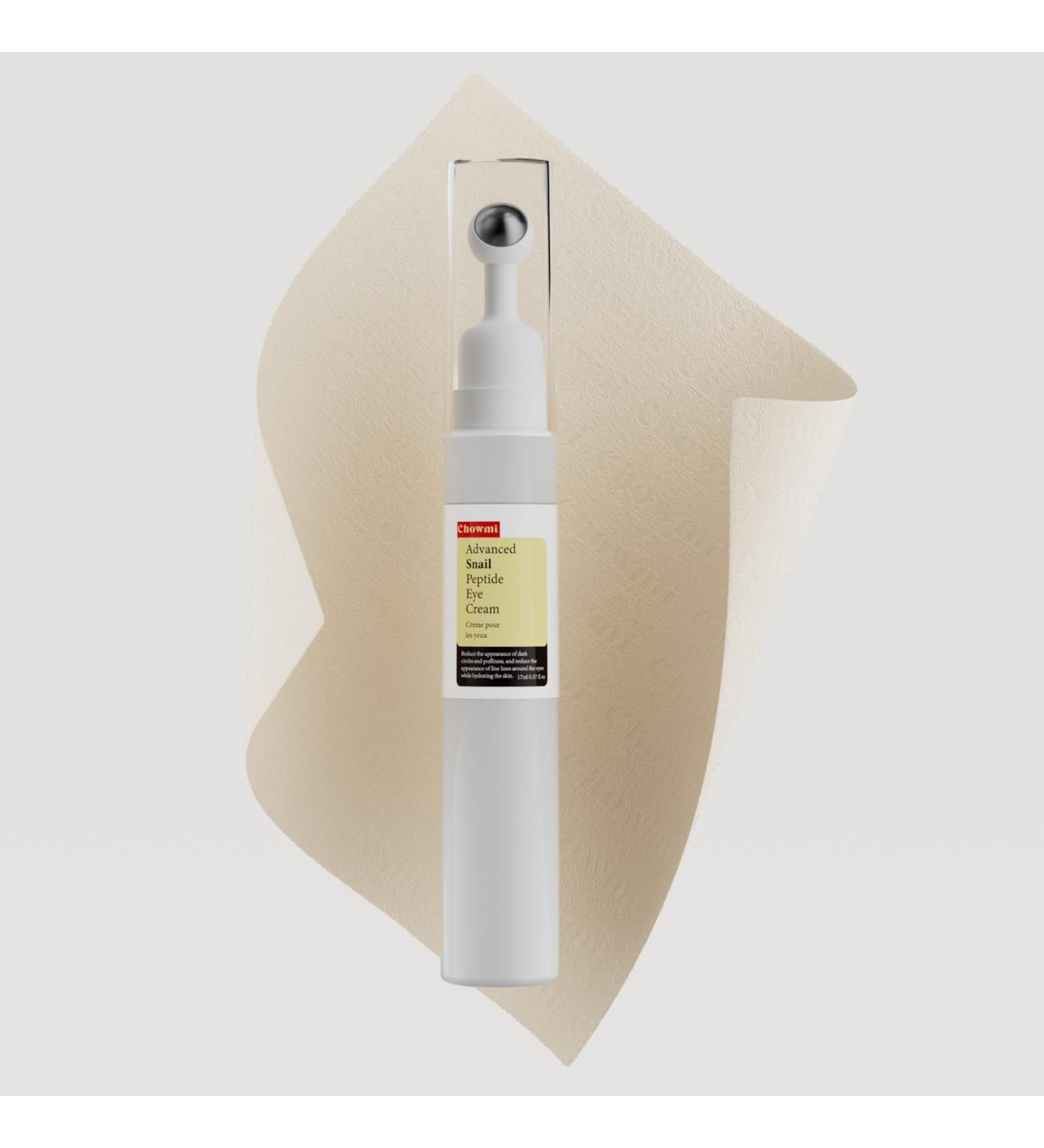 Snail Peptide Eye Cream - 17ML Hydrating Under Eye Cream with Niacinamide & Hyaluronic Acid for Dark Circles Puffiness & Fine Lines - Shop Internationally - Buy Online on GoSupps.com