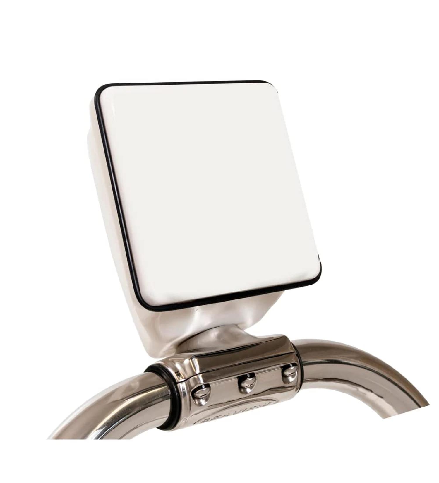 Seaview Sail Rail Pod for Single Marine Instrument, White, SP1S