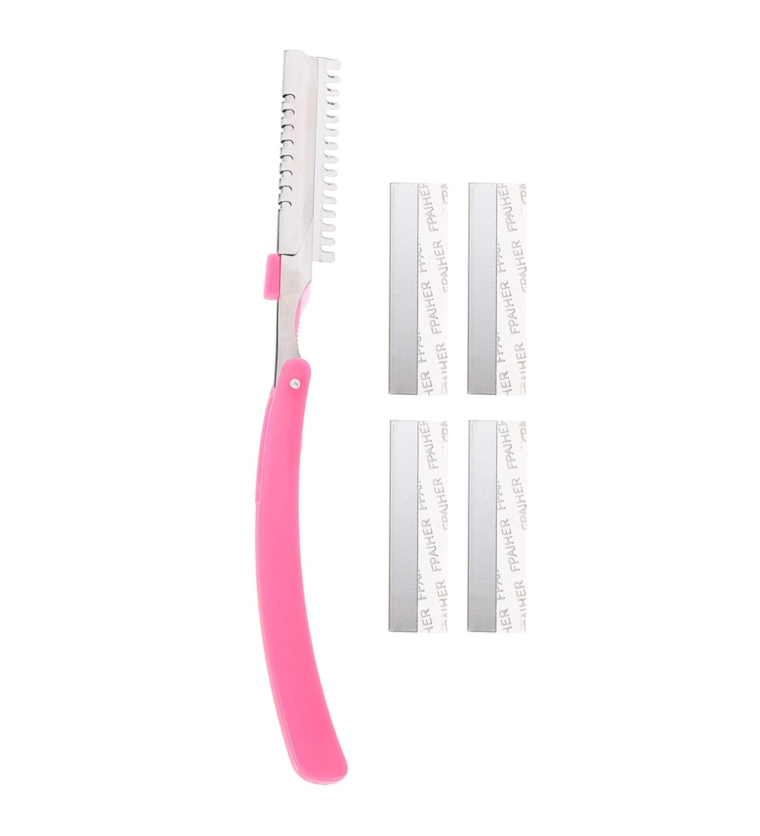 Beaupretty Eyebrow Trimming Blade Set - Portable Stainless Eyebrow Trimmer & Shaver for Women - Travel-Friendly Beauty Tool for Face & Beard Grooming - Buy Online on GoSupps.com