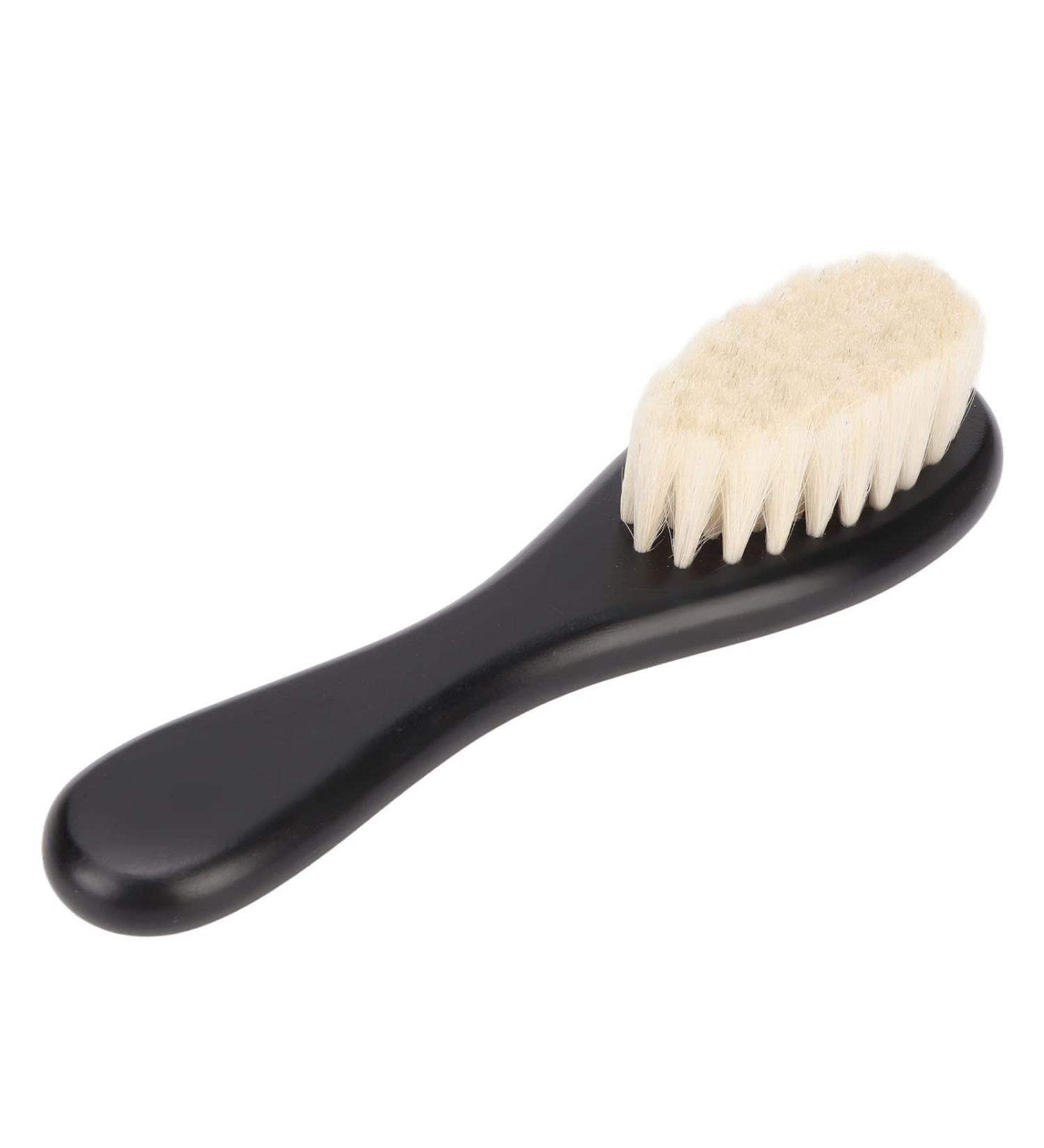 Generic Barber Fade Brush - Soft Wooden Beard Styling & Cleaning Brush for Men - Buy Online on GoSupps.com
