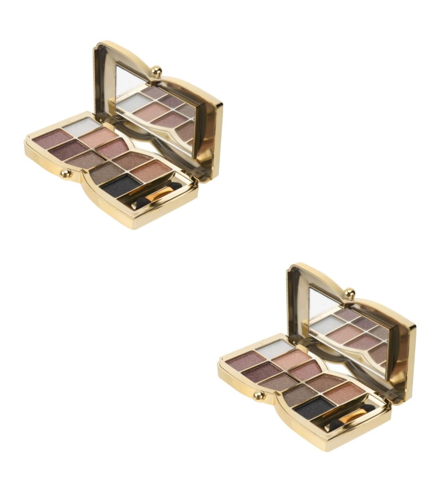 FOMIYES 2 Pcs 10 Christmas Goodies Accessories for Eyeshadow Dish Eye Shadow Neutral Palette 1 count (Pack of 1) As Shownx2pcs - Buy Online on GoSupps.com