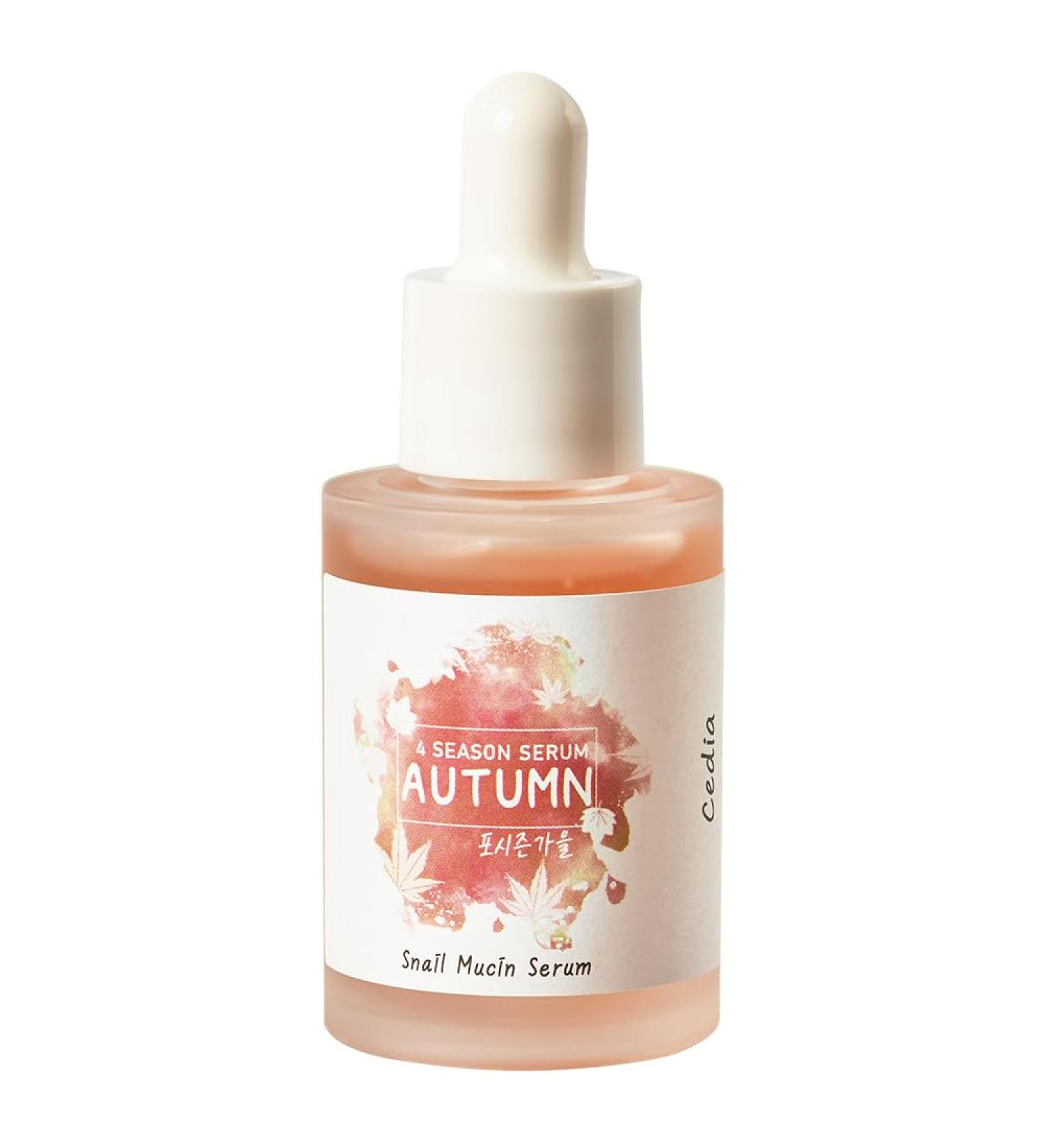 Cedia Four Season Snail Mucin Serum 30ml - Ultimate Skin Energy & Moisturizing Facial Care for All Seasons | Buy Internationally - Buy Online on GoSupps.com