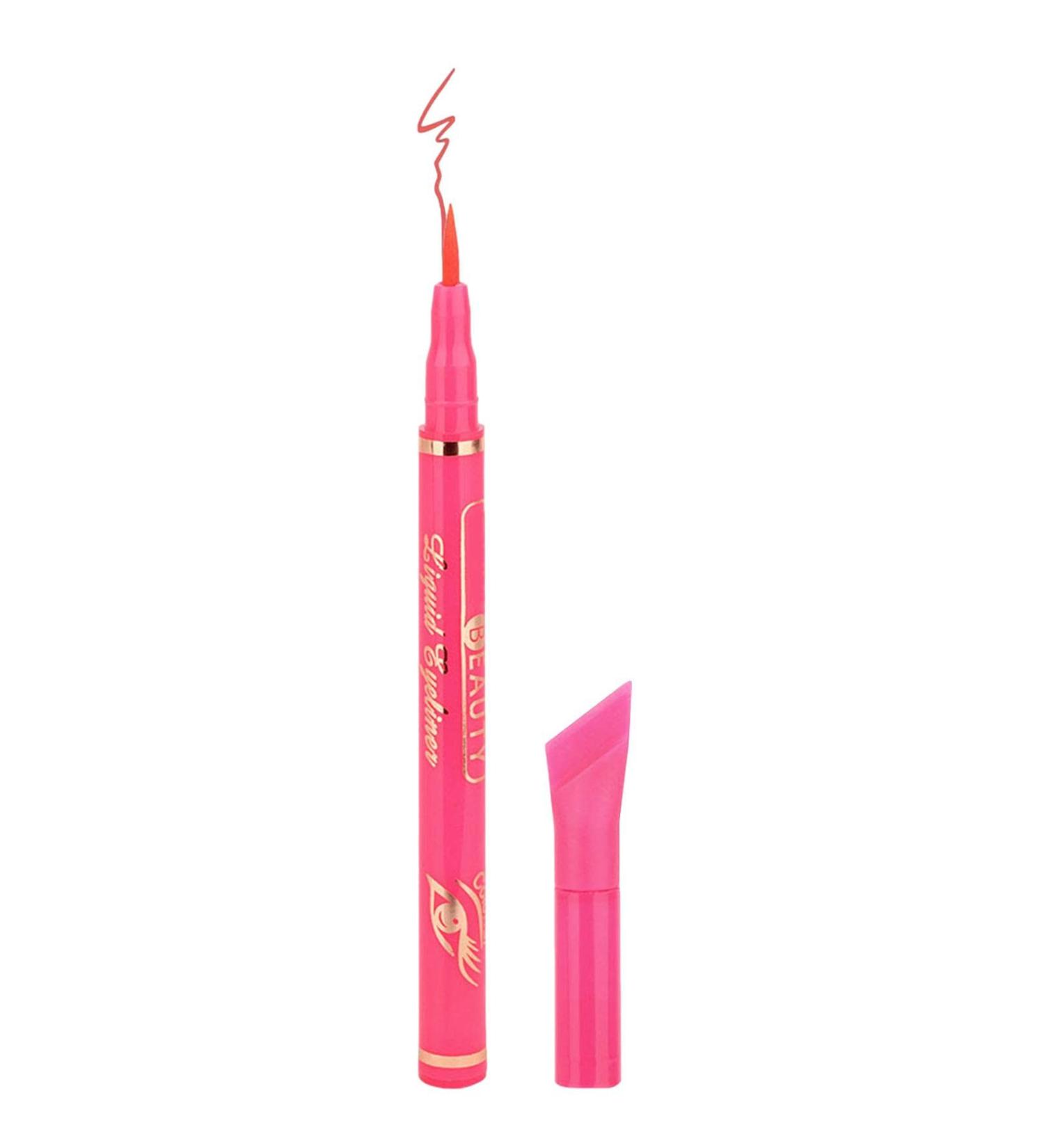 1/12 Colors Liquid Eyeliner Set Eyeliner Set Pigmented Rainbow Colorful Neon Eyeliner Pencil Waterproof Eye Shadow Pencil Long Lasting Wingtail Eyeliner for Mom Wife Girlfriend 09# - Buy Online on GoSupps.com