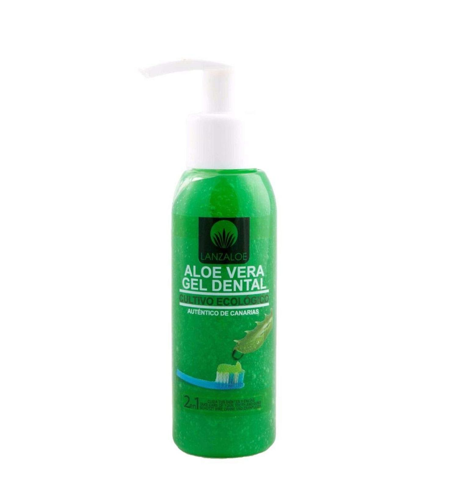 Lanzaloe Gel dental 75 ml - Aloe Vera tooth gel from Lanzarote