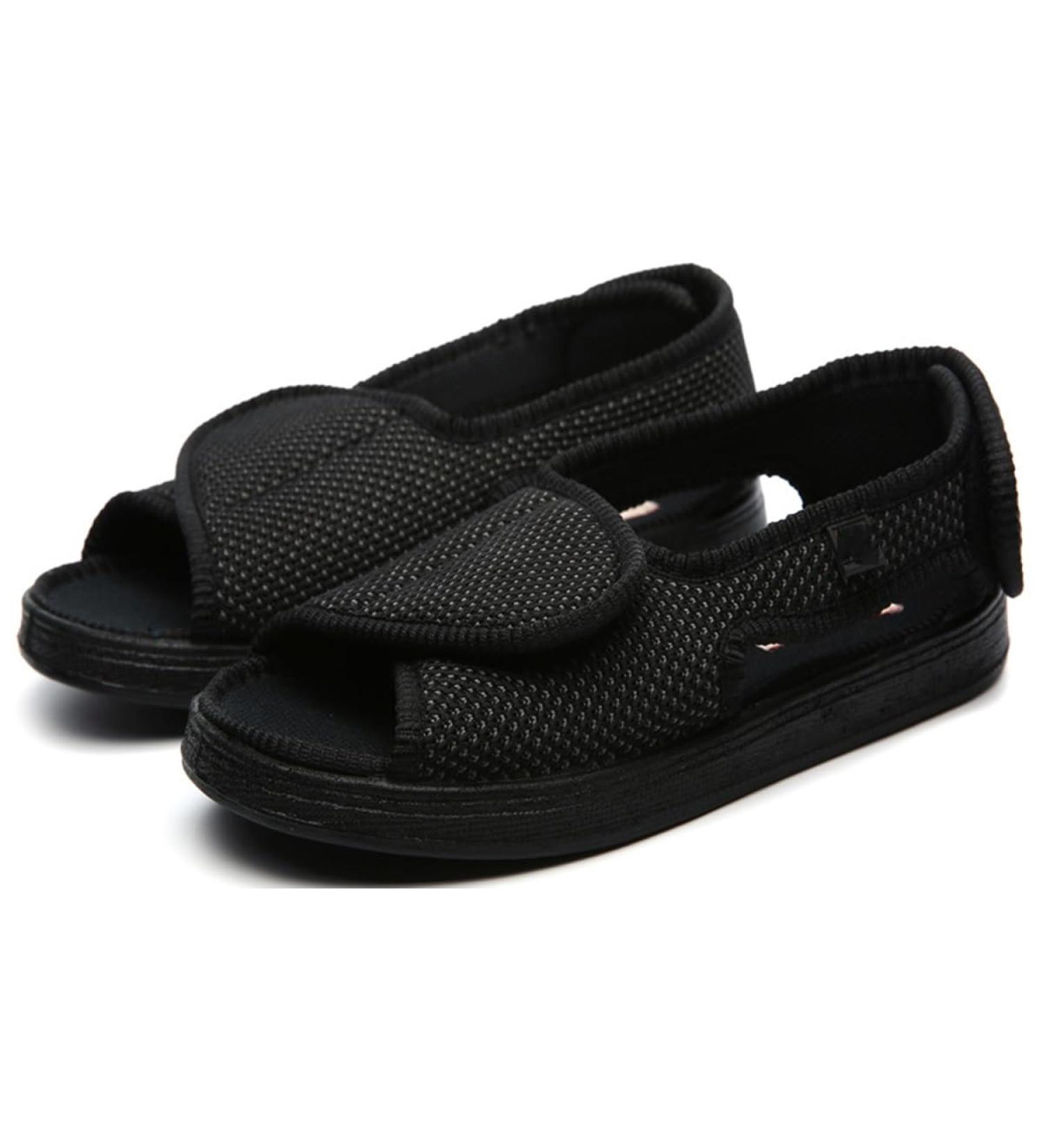 Plantar Fasciitis Shoes for Men & Women | Adjustable Orthopedic Slippers for Diabetics Arthritis & Swollen Feet - Buy Online on GoSupps.com