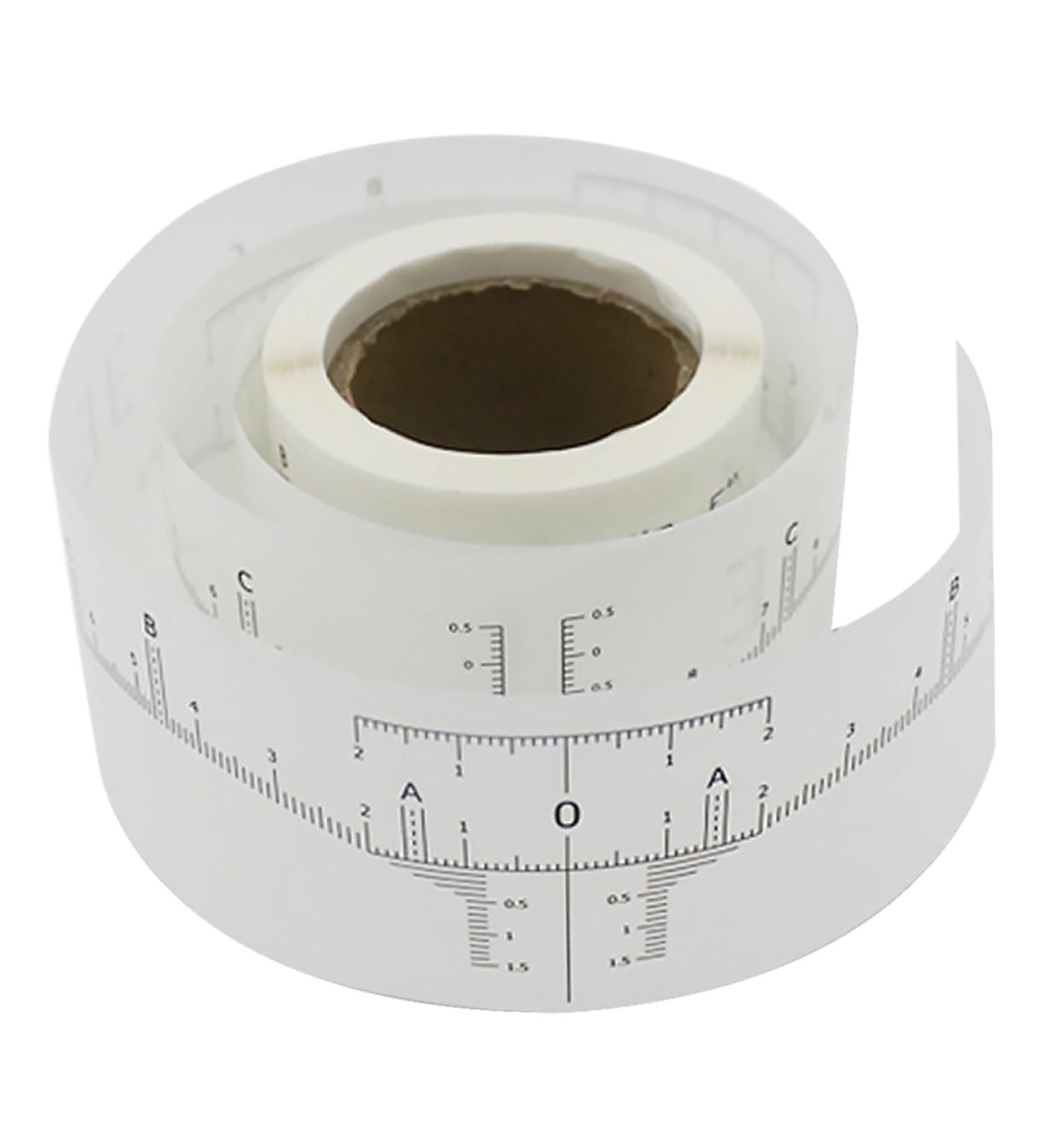 Hemoton 1 Roll Disposable Ruler Eyebrow Microblading Ruler Scale White Eyebrow Card Paper Woman - Buy Online on GoSupps.com