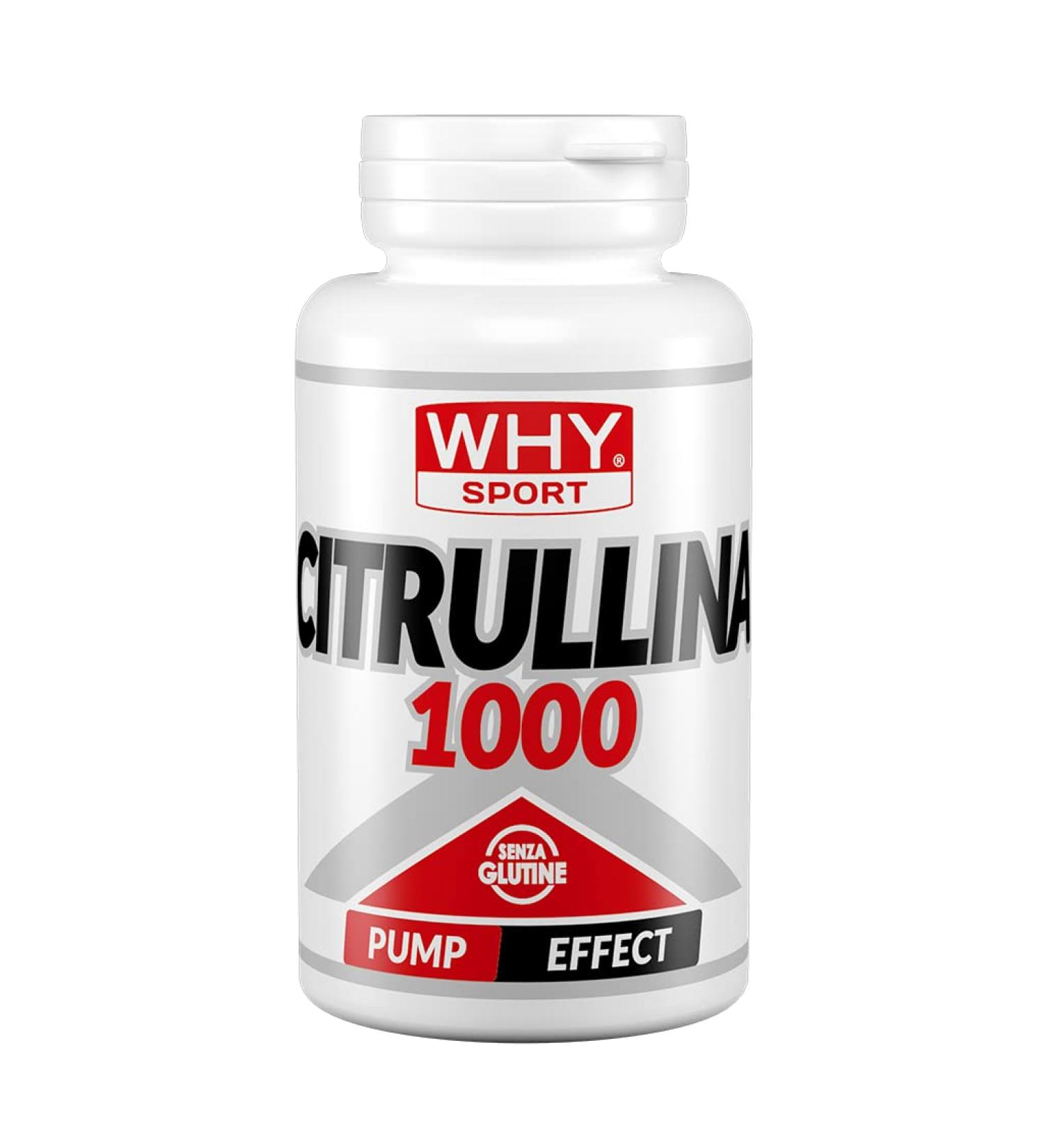 Buy WHY SPORT Citrullina 1000 - Citrulline Malate Supplement - 90 Tablets for Enhanced Performance | International Shipping - Buy Online on GoSupps.com