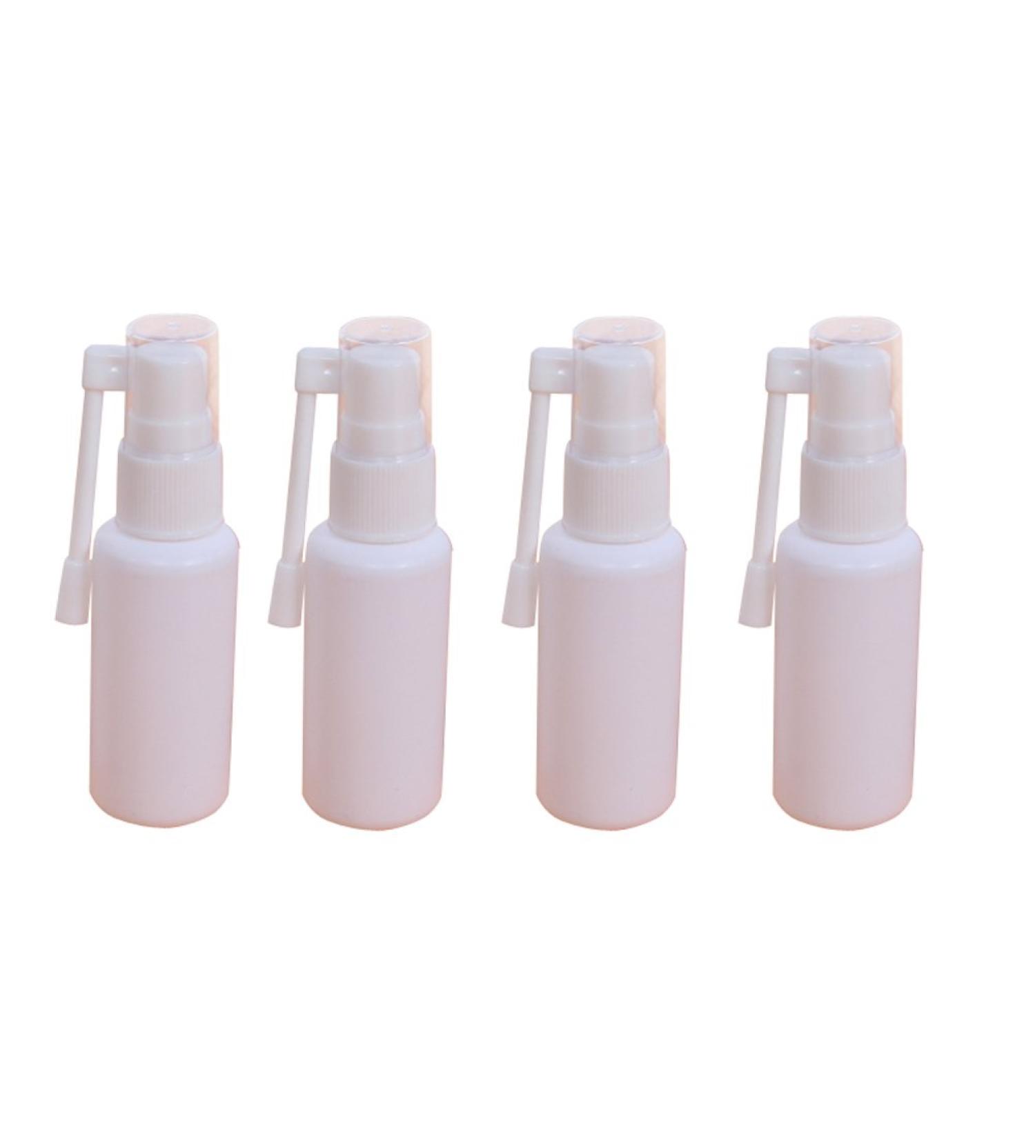 Portable Refillable Nasal Spray Bottle Set - 6 x 30ml with 360 Rotatable Atomizer - Perfect for Travel & Home Use - Buy Online on GoSupps.com