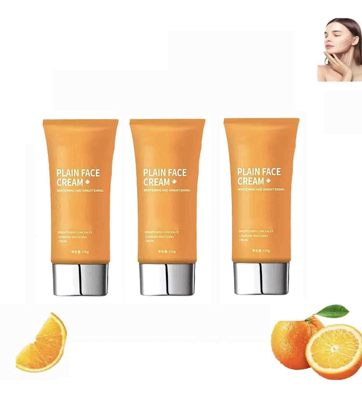 TANOOS VC Whitening Tone up Cream 3 In 1 ToneUp Cream Face Whitening Concealer Cream Skin Brightening Moisturizing Vitamin C Makeup Cream Vitamin C ToneUp Cream - Buy Online on GoSupps.com