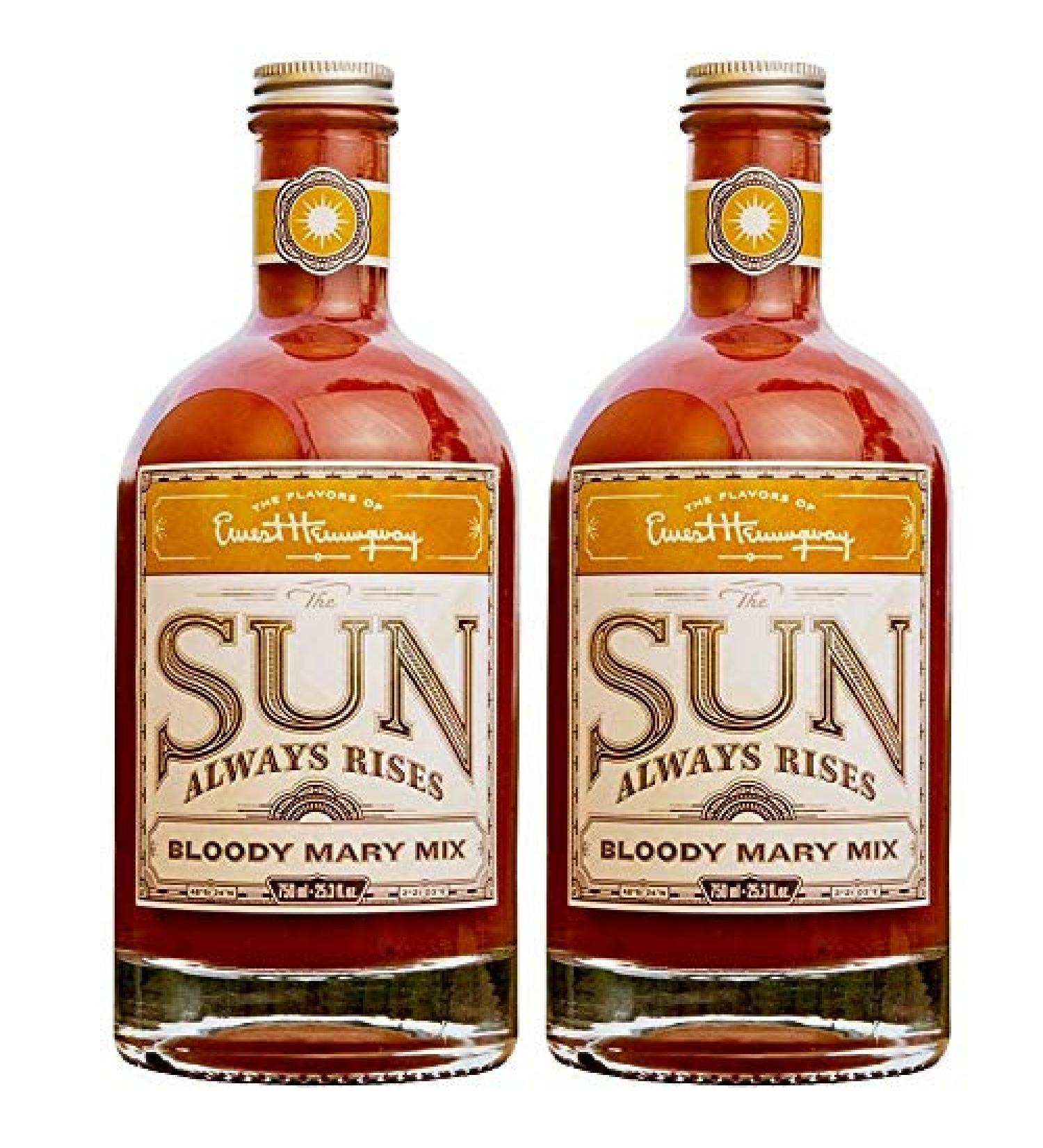 Ernest Hemingway Bloody Mary Mix 25.3 Fl oz 2 Pack - Premium Flavors - Buy Online on GoSupps.com
