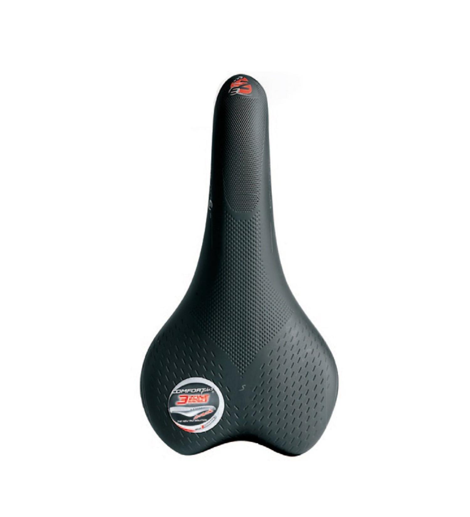 Selle Bassano Unisex-Adult Comfort Saddle black M