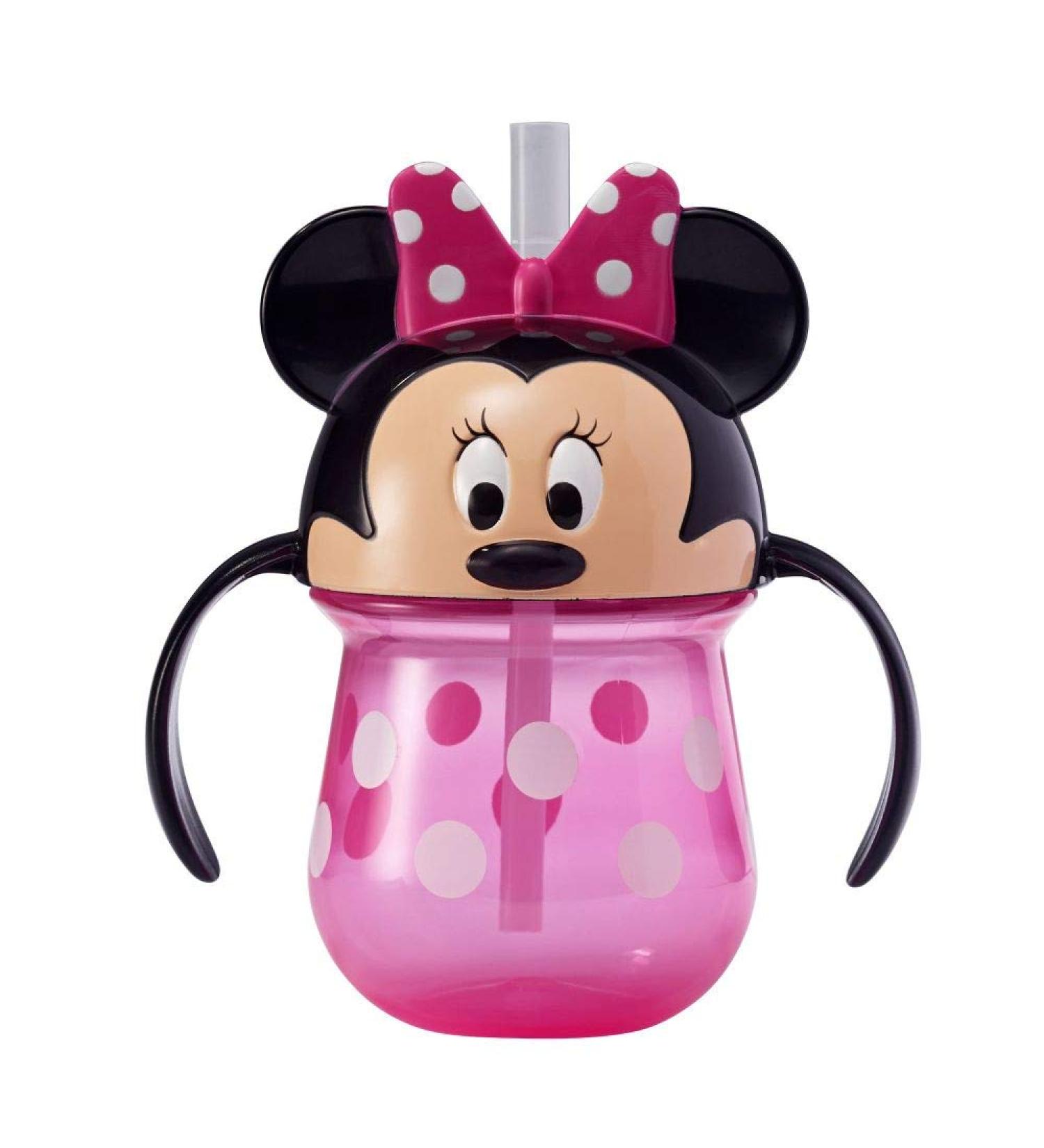 The First Years Disney Minnie Mouse Trainer Straw Cup - 7 Oz - 9 Months+ - 1 Count Minnie Mouse Character Cup - Buy Online on GoSupps.com