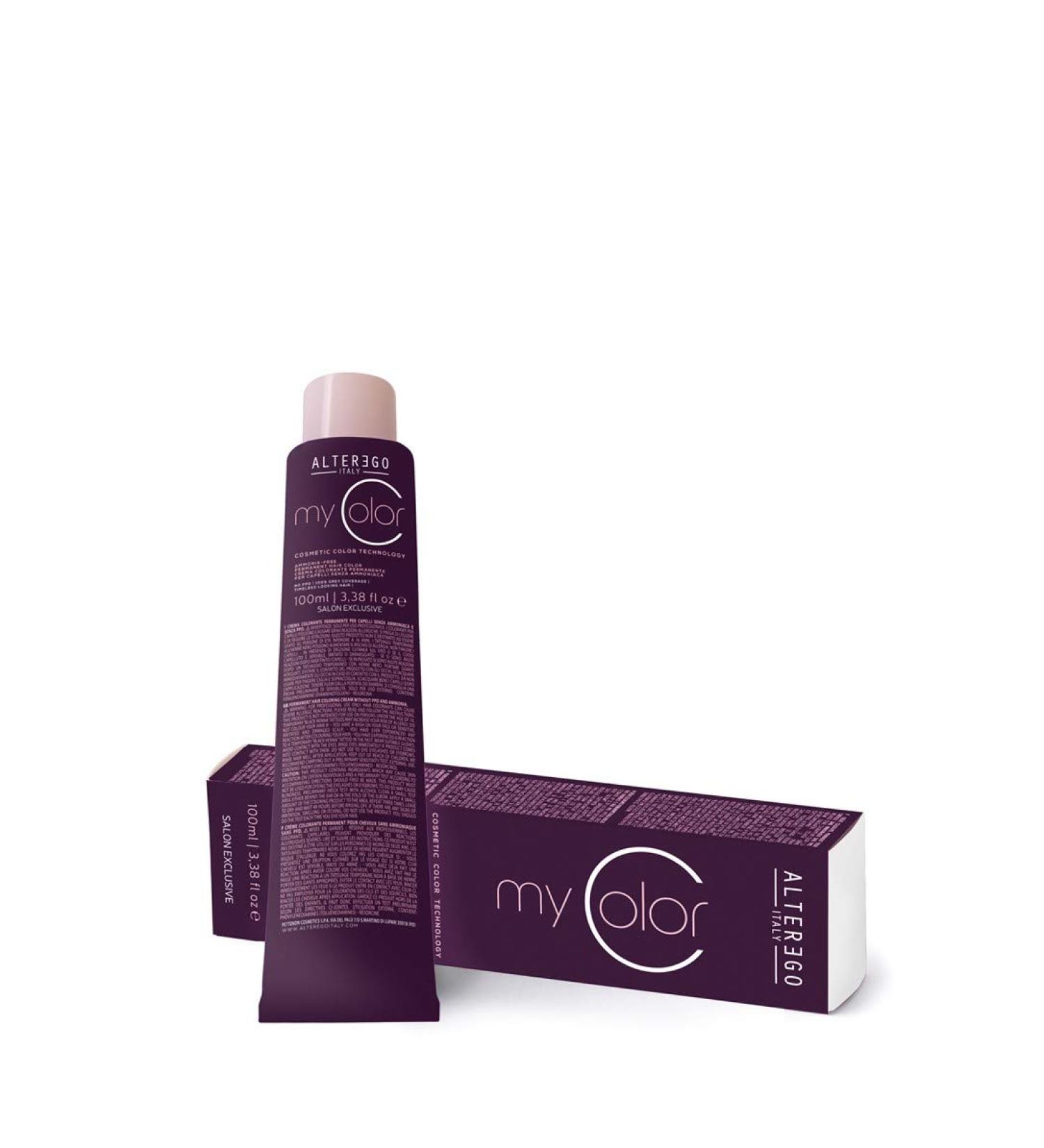 My Color 1/0 Black - Ammonia Free Permanent Hair Colour - 100 ml