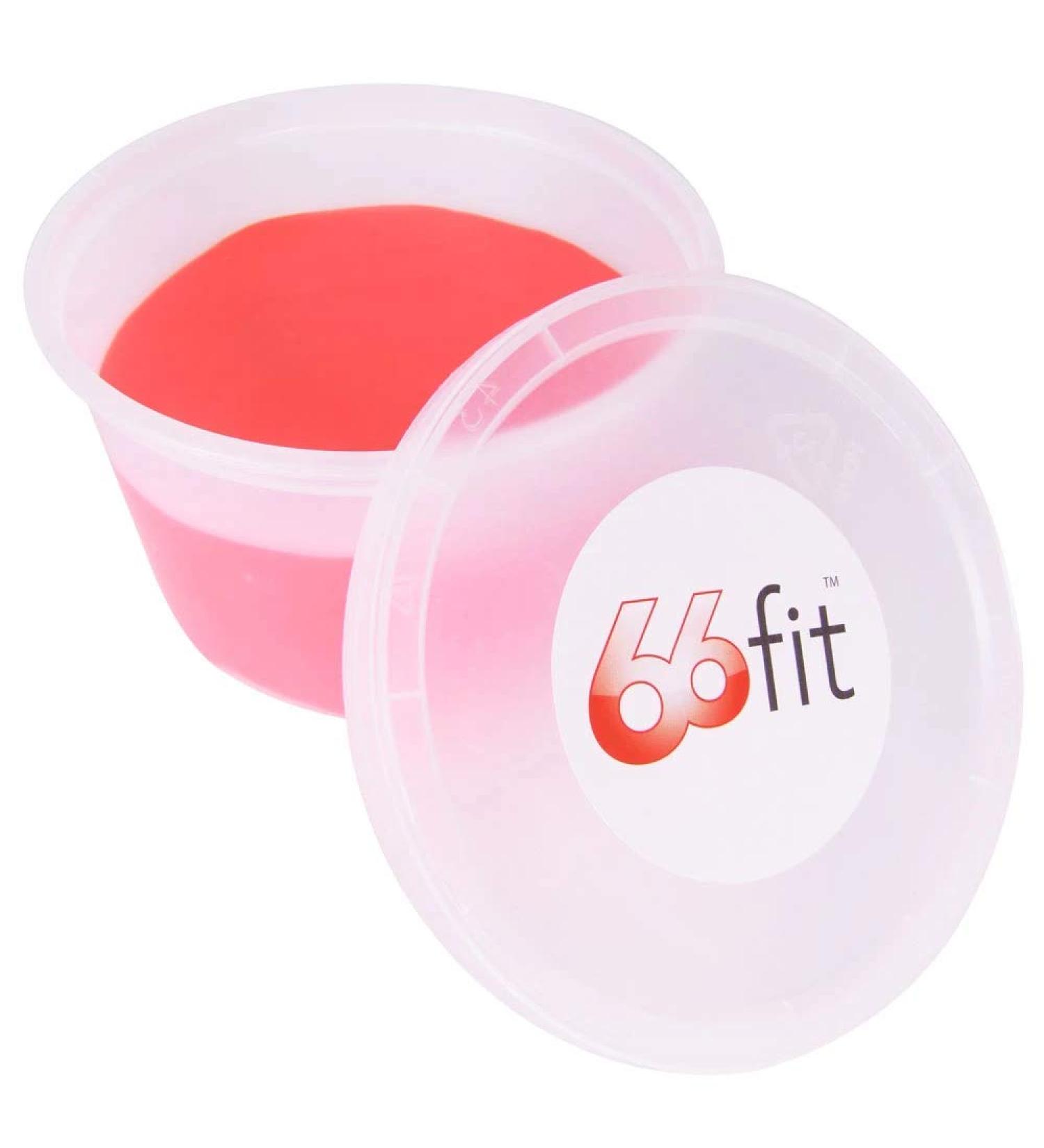 66fit Hand Therapy Putty 1lb/450g - Arthritis Finger Wrist Exerciser - Red - Buy Online on GoSupps.com