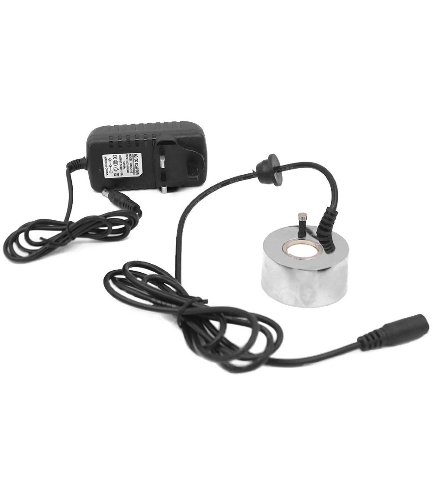 Wandou 24V Ultrasonic Mist Maker Fogger with Power Adapter Silver Fish Reptile Tank Mister Fogger Fountain Pond Air Humidifier Atomizer(UK Plug) - Buy Online on GoSupps.com