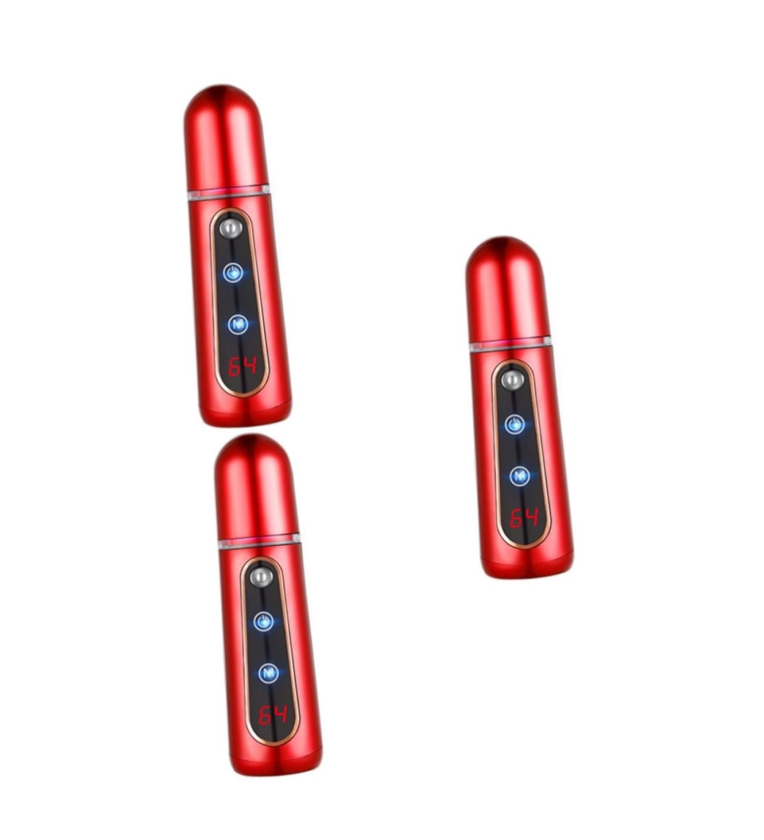 Ipetboom 3pcs Facial Mister Hand Held Steamer Sprayer Beauty Instrument Portable 14X3.9X3.9CMx3pcs - Buy Online on GoSupps.com