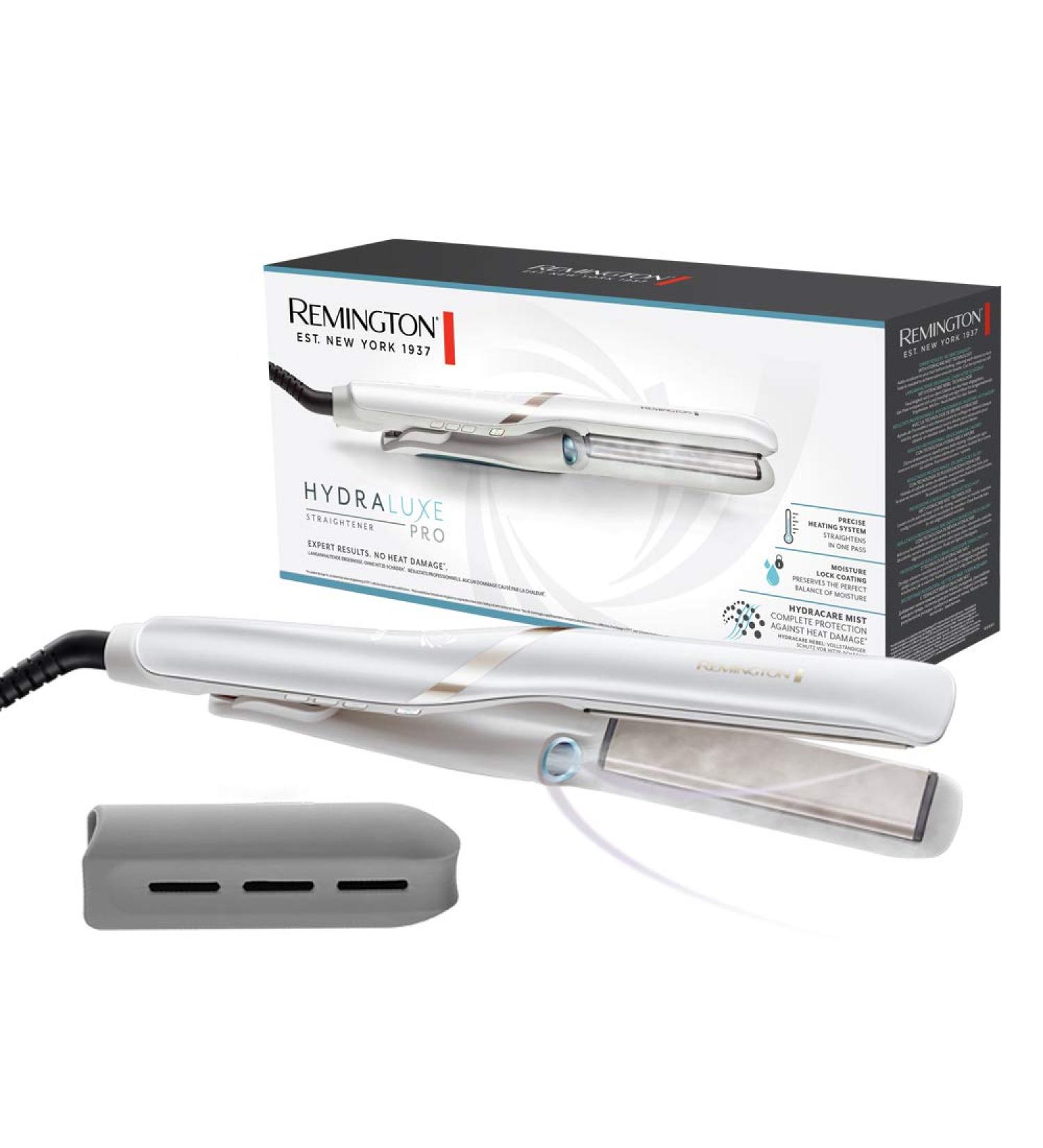 Remington Hydraluxe Pro S9001 Smoothing Iron - Test Winner | Heat-Free Fog Technology & Moisture-Saving Ceramic Coating for Long-Lasting Results - Buy Online on GoSupps.com