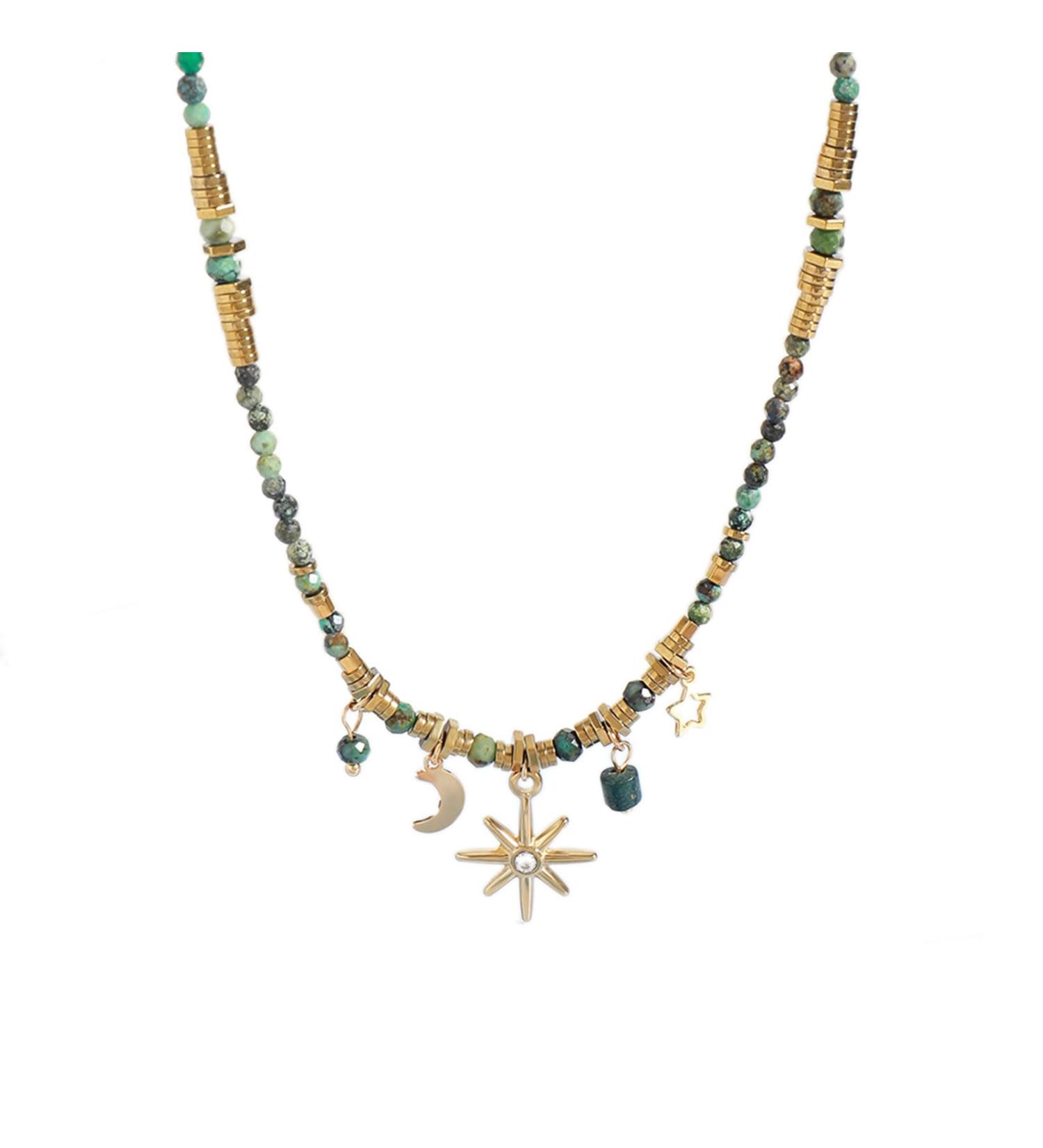 Oralgos Fashionable Metal Chain Necklace with Pearls & Sunflower - Perfect Gift for Parties & Everyday Wear - Buy Online on GoSupps.com