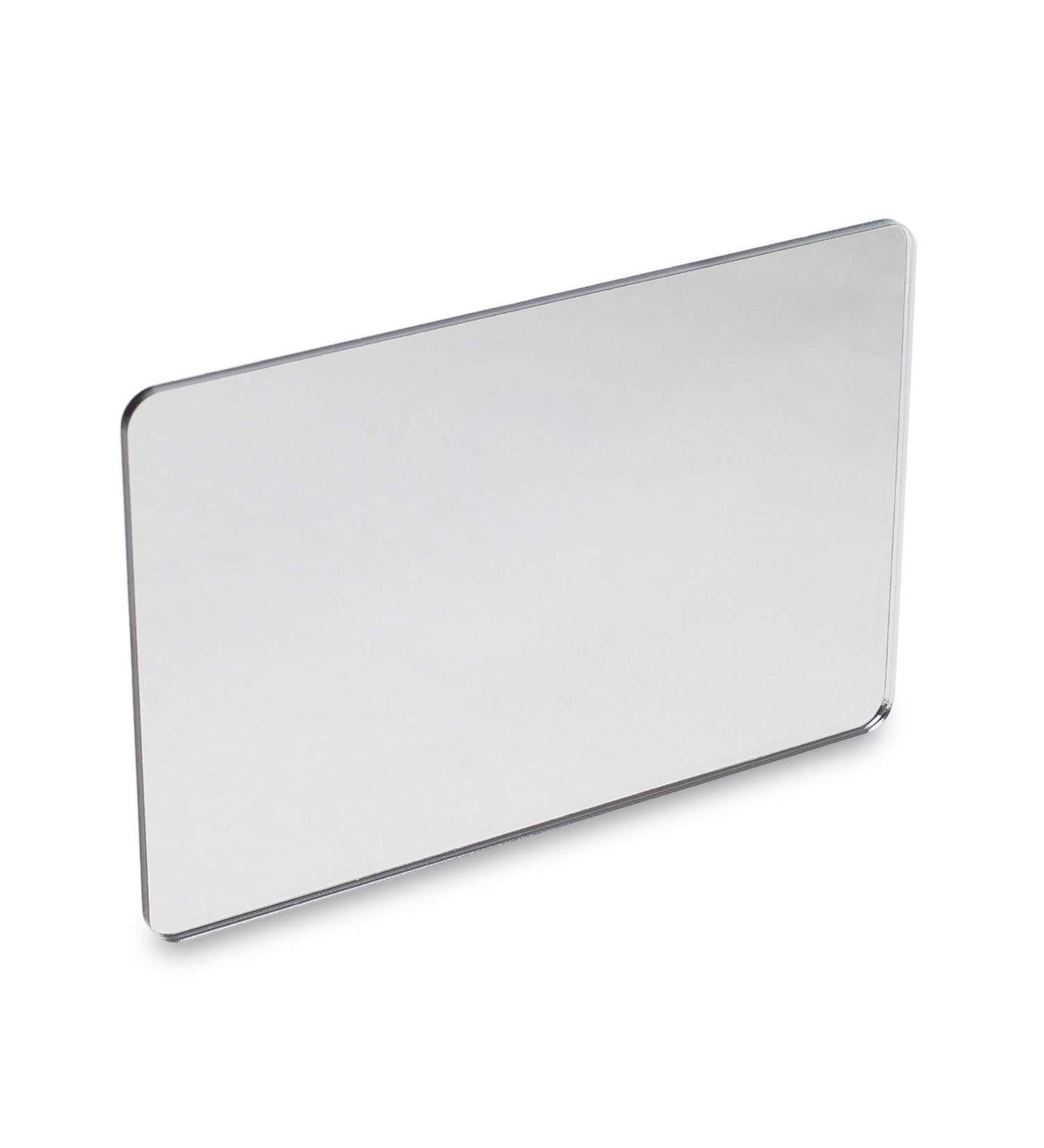 Source One 4x6 Inch Shatter Resistant Acrylic Safety Mirror Sheet - Ideal for Classroom Camping and Fun House Activities - Buy Online on GoSupps.com
