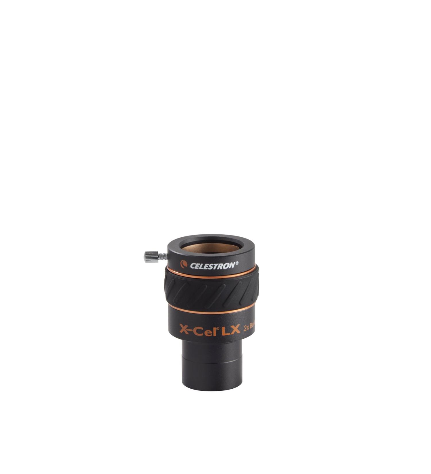 Celestron 93529 X-Cel LX 2x Barlow Lens 1.25-Inch Black for Enhanced Telescope Viewing - Buy Online on GoSupps.com