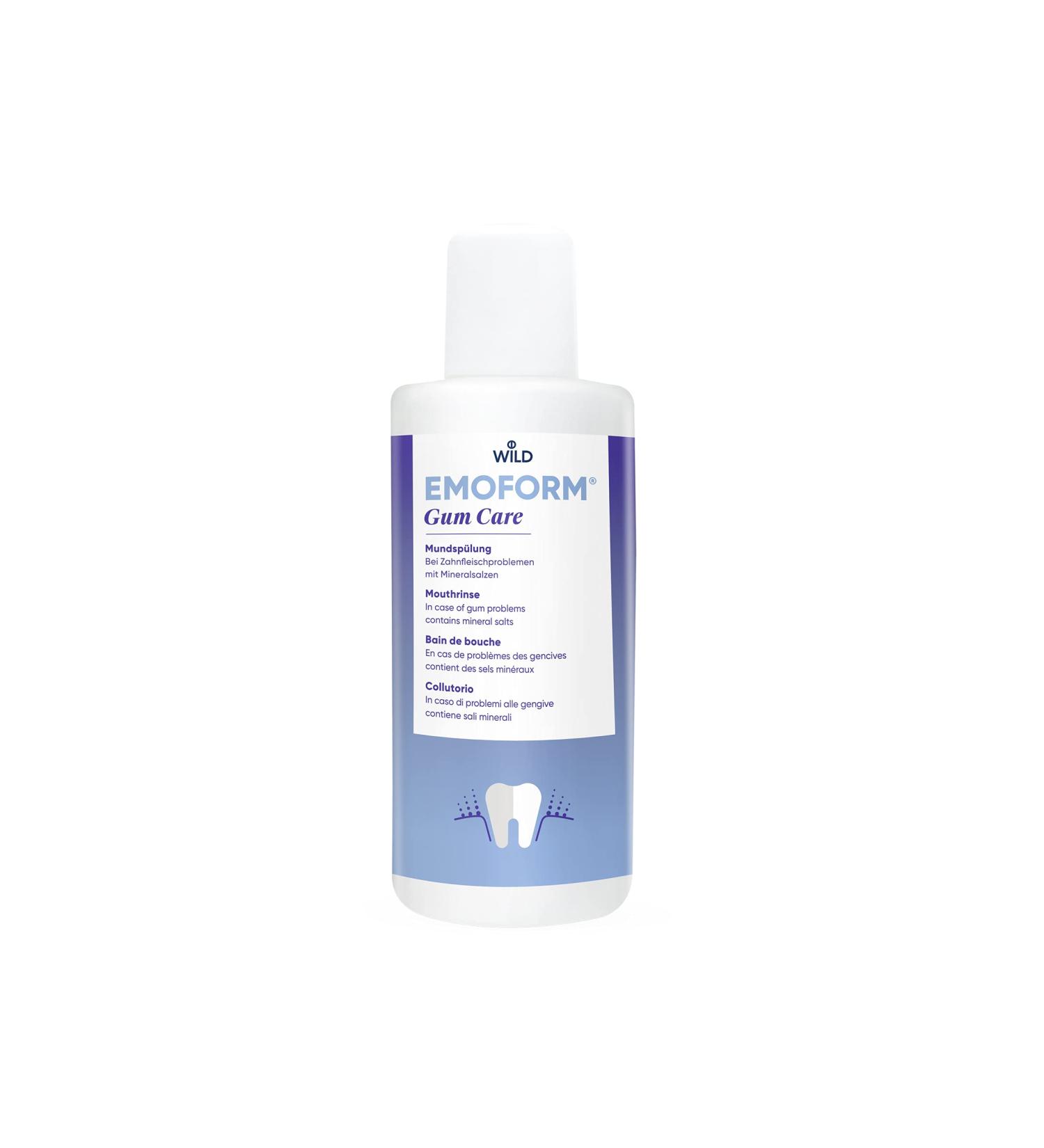 Wild Emoform Gum Care Mouthbath Concentrate 400ml