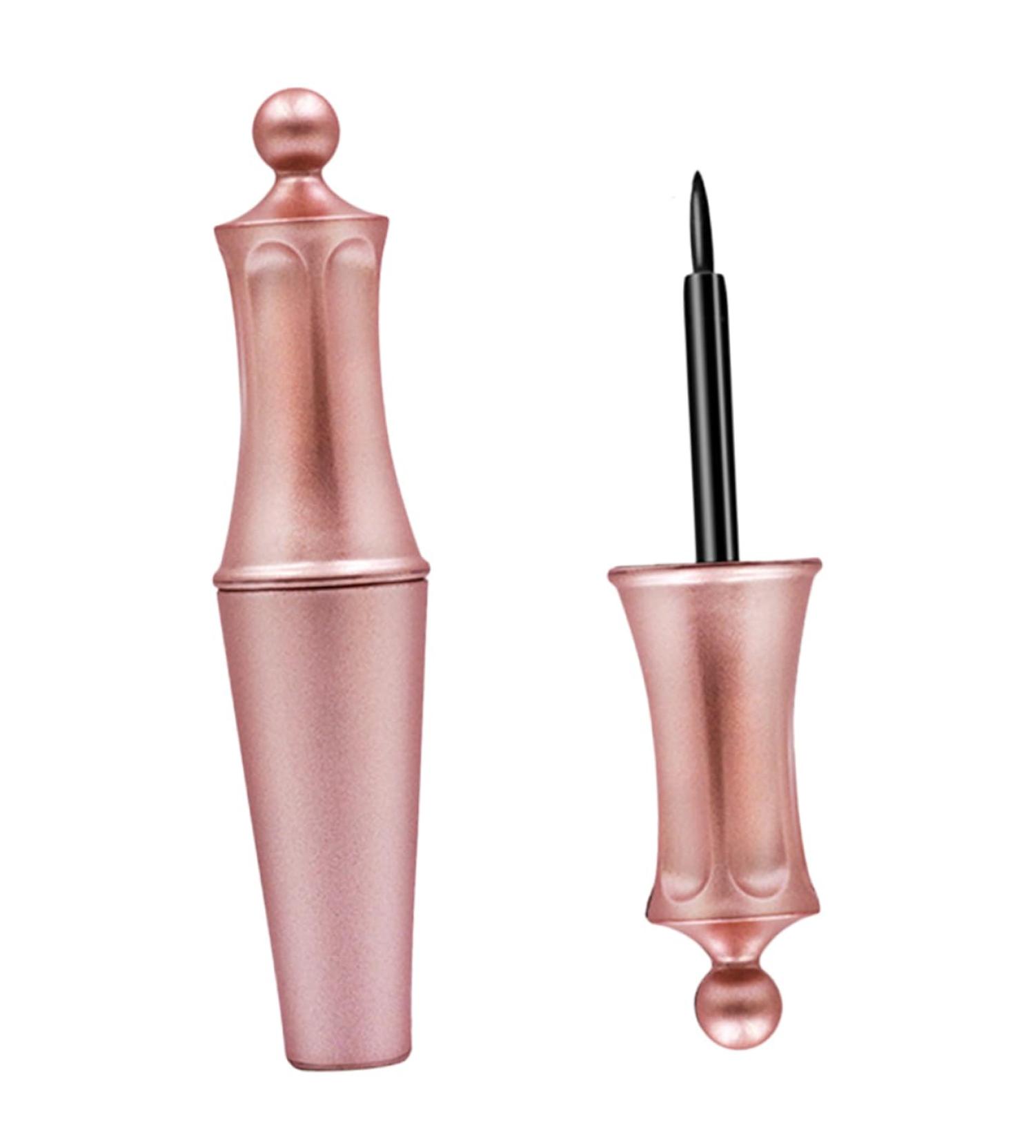 Mipcase 2pcs Liquid Eyeliner Makeup Eyeliner Magnetic Eyelashes with Eyeliner Eye Liner Make up Cosmetic Bag - Buy Online on GoSupps.com