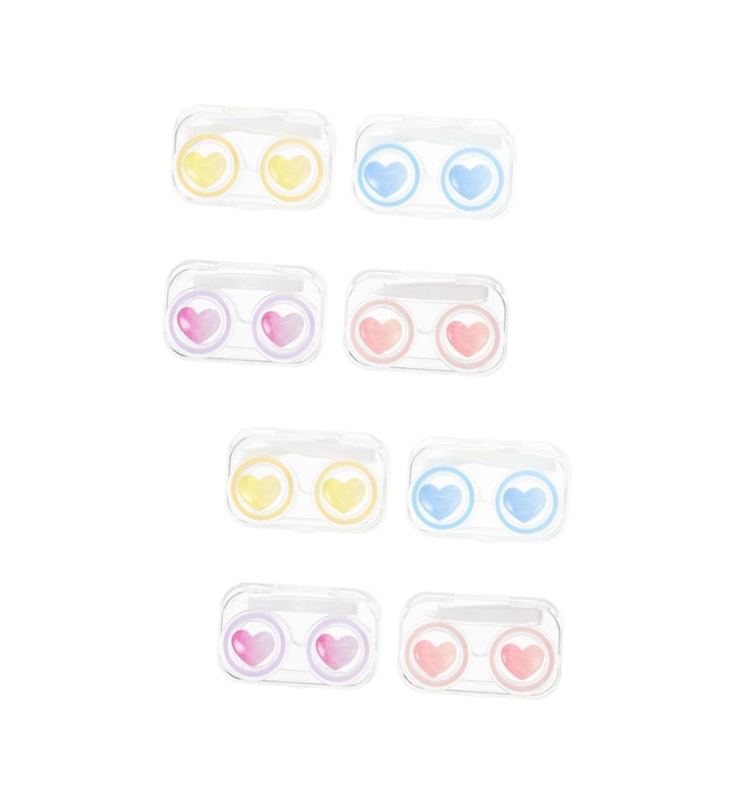 Buy Gatuida 8-Piece Travel Size Contact Lens & Eyelash Container Set | Perfect for Cosmetic Lens Solutions International Shipping Available - Buy Online on GoSupps.com