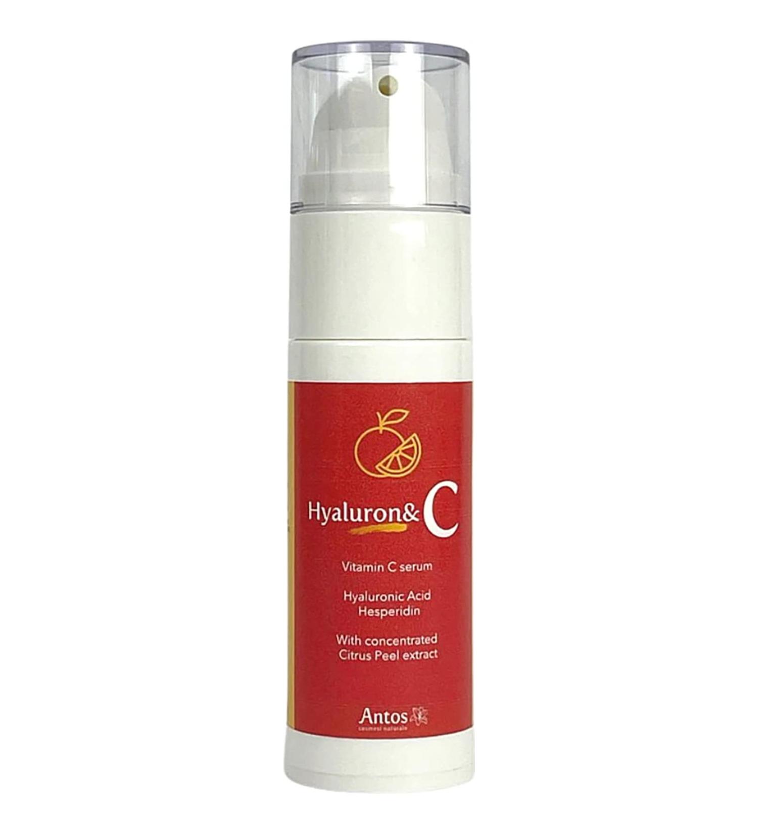 Antos Hyaluronic & C - Sero with Vitamin C - Eco Natural 30 ml - A38 - Buy Online on GoSupps.com