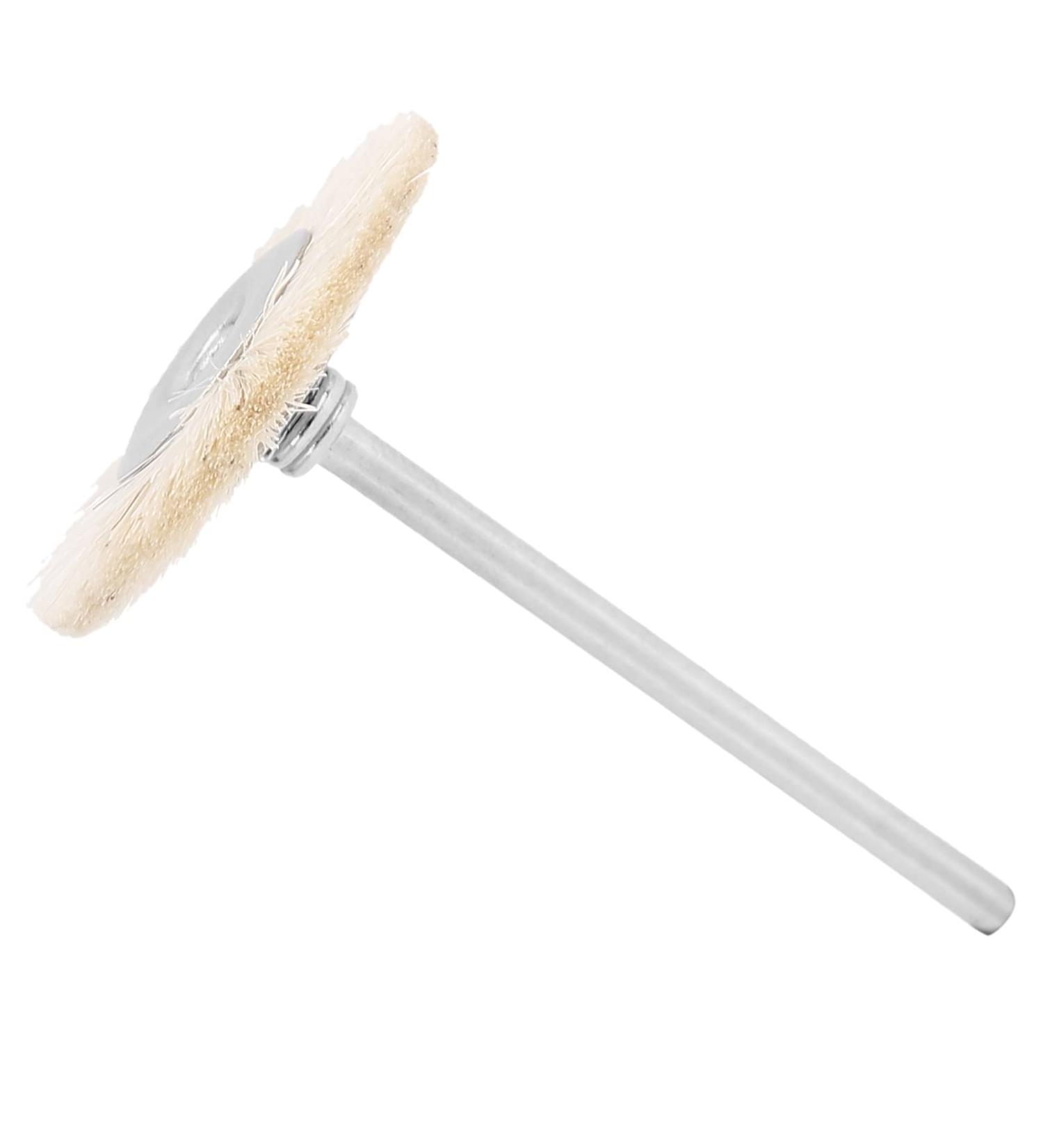 Nail Drill Bit Brush Manicure Tool Nail Drill Accessory Practical for Home Use and Nail Salon(T type white) - Buy Online on GoSupps.com