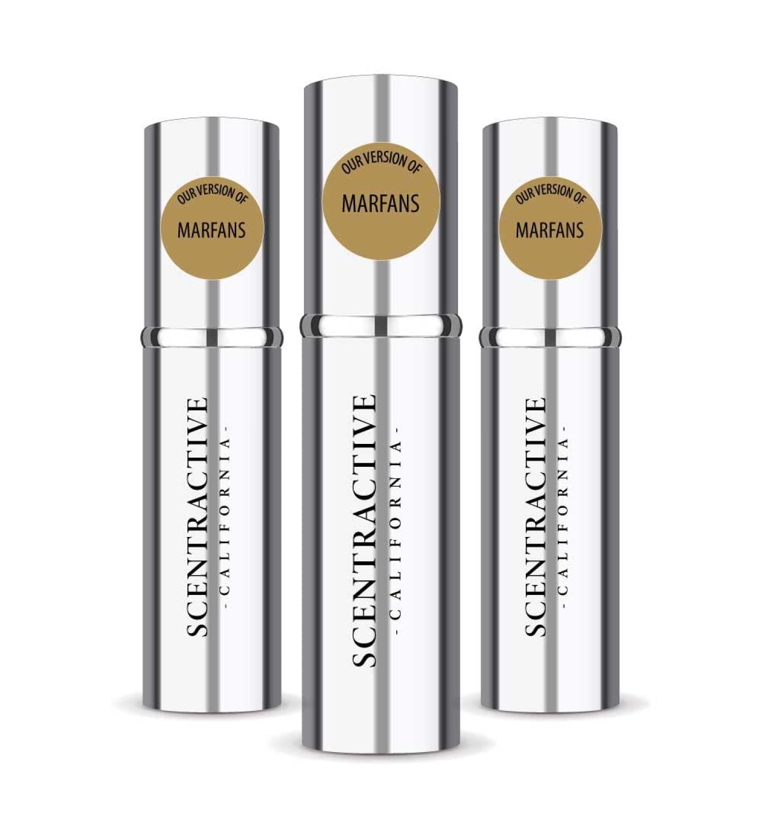 CA Perfume Impression of Marfans For Women & Men Replica Version Fragrance Dupes Concentrated Long Lasting Eau de Parfum Spray Refillable Atomizer Bottle 0.17 Fl Oz/5ml-X3 MMOS MARFANS IMPRESSION 0.51 Fl Oz (Pack of 1) - Buy Online on GoSupps.com