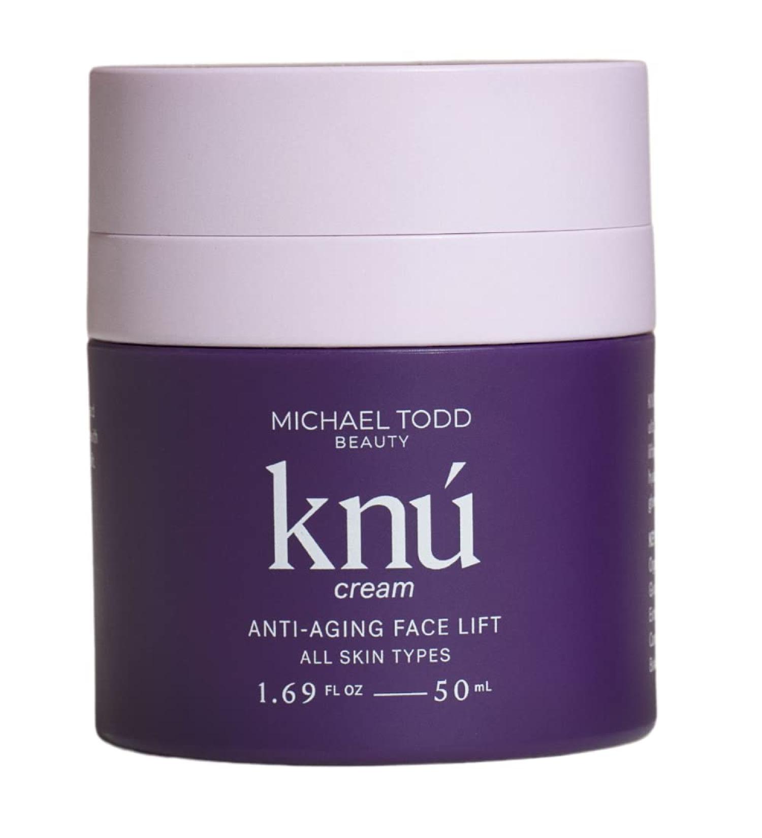 MICHAEL TODD Beauty KNU Cream - Face Lifting Brightening & Tightening with Bakuchiol & Peptides - Moisturizing & Rejuvenating for All Skin Types - 1.68 fl oz - Buy Online on GoSupps.com