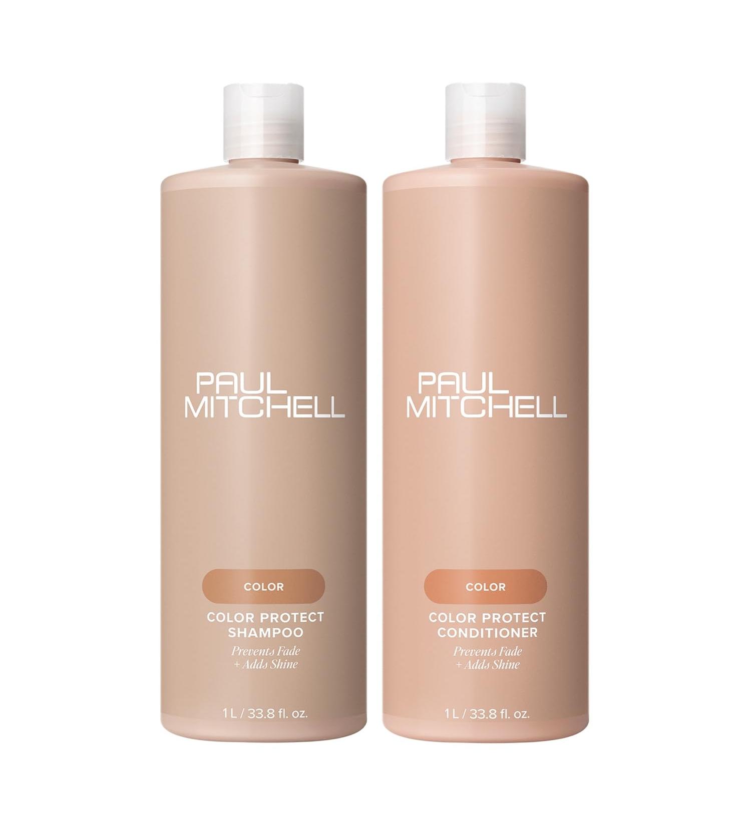Paul Mitchell Color Protect Shampoo and Conditioner - 33.8 Fl Oz .
